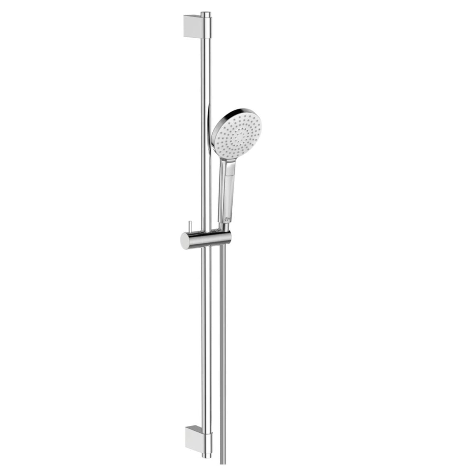 IDEALRAIN EVO | GLIJSTANGCOMBINATIE 903 MM CHROOM (ROND)