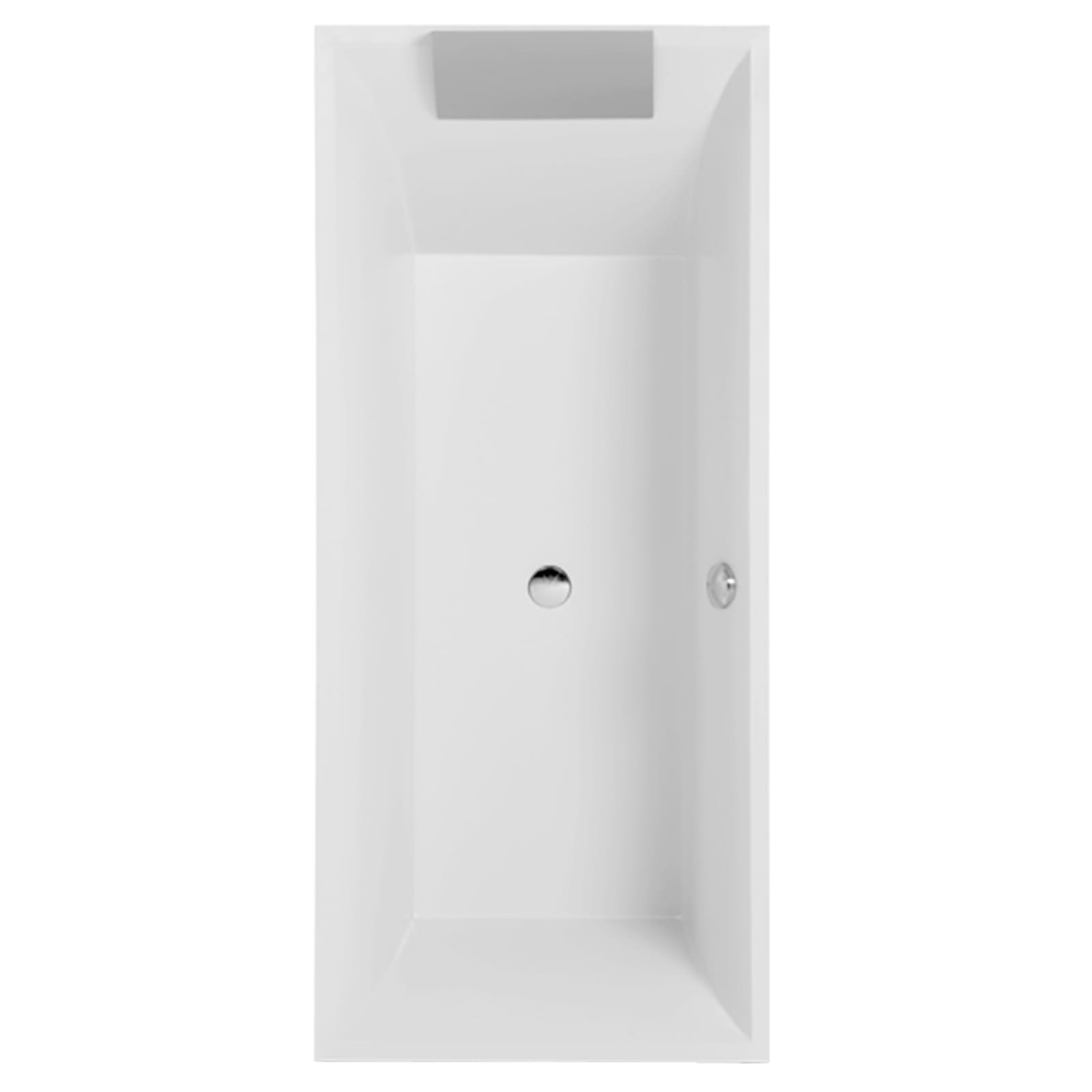 Villeroy & Boch, Square, quaryl, rechthoekig, ligbad, met poten 1700x750x500mm, wit alpin
