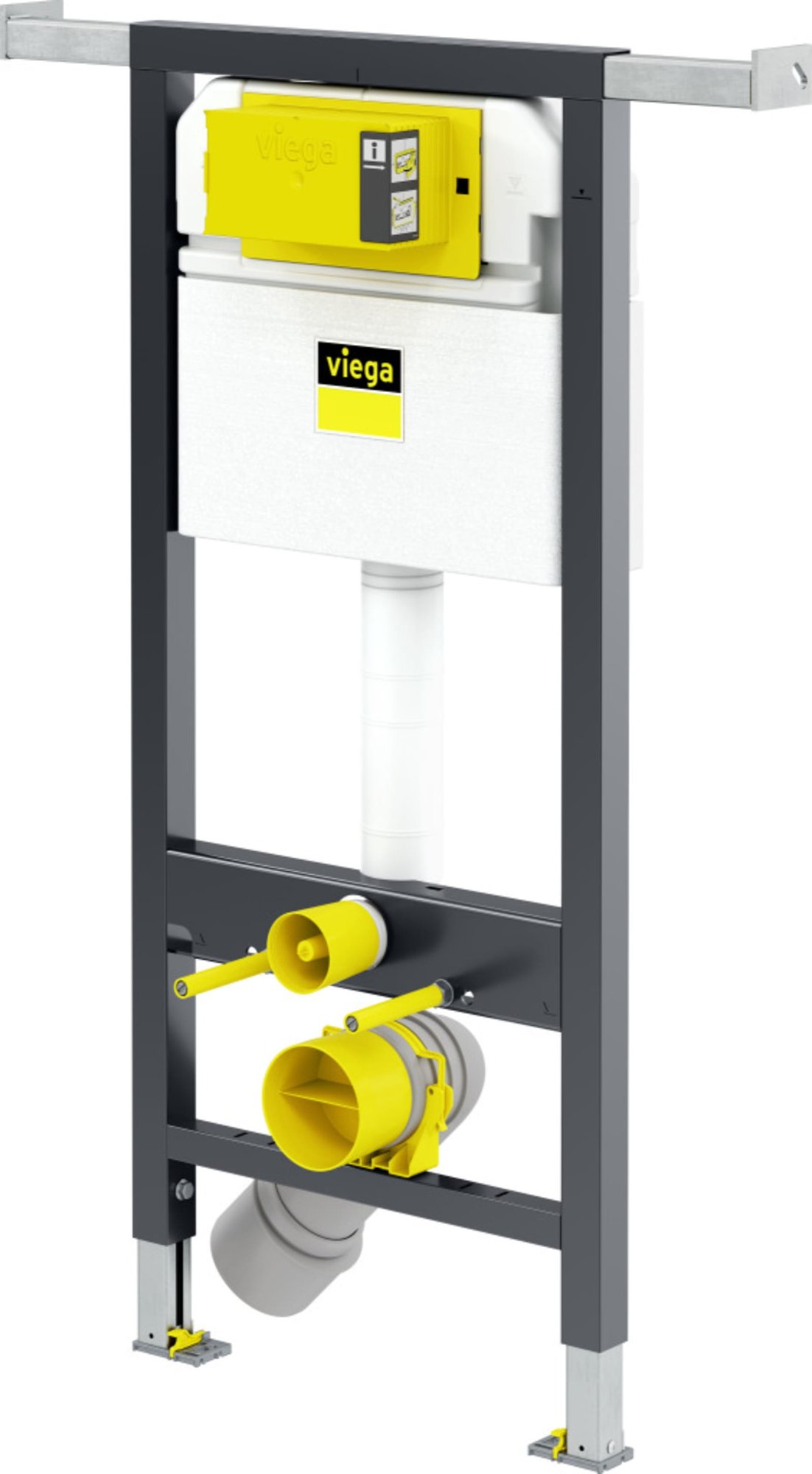 Viega Prevista Dry toilet element, met zijdelingse bevestiging 1120 X 500 mm