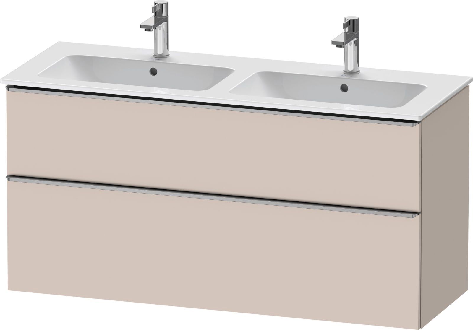 D-Neo Wastafelonderbouw hangend Taupe Mat (1200894410)
