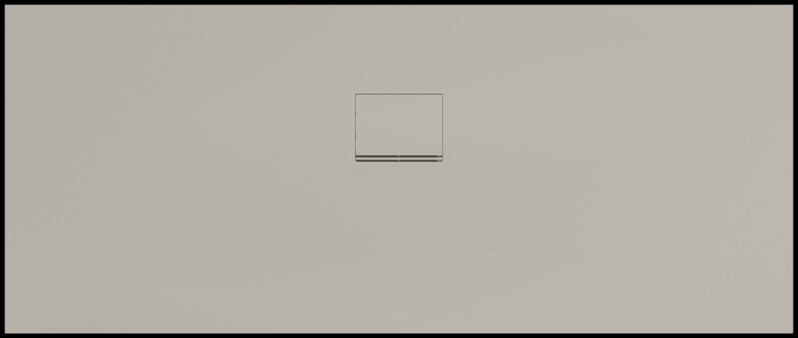 Squaro Infinity Douchevloer 1800x750 Quaryl® 1875SQI2BV-AL