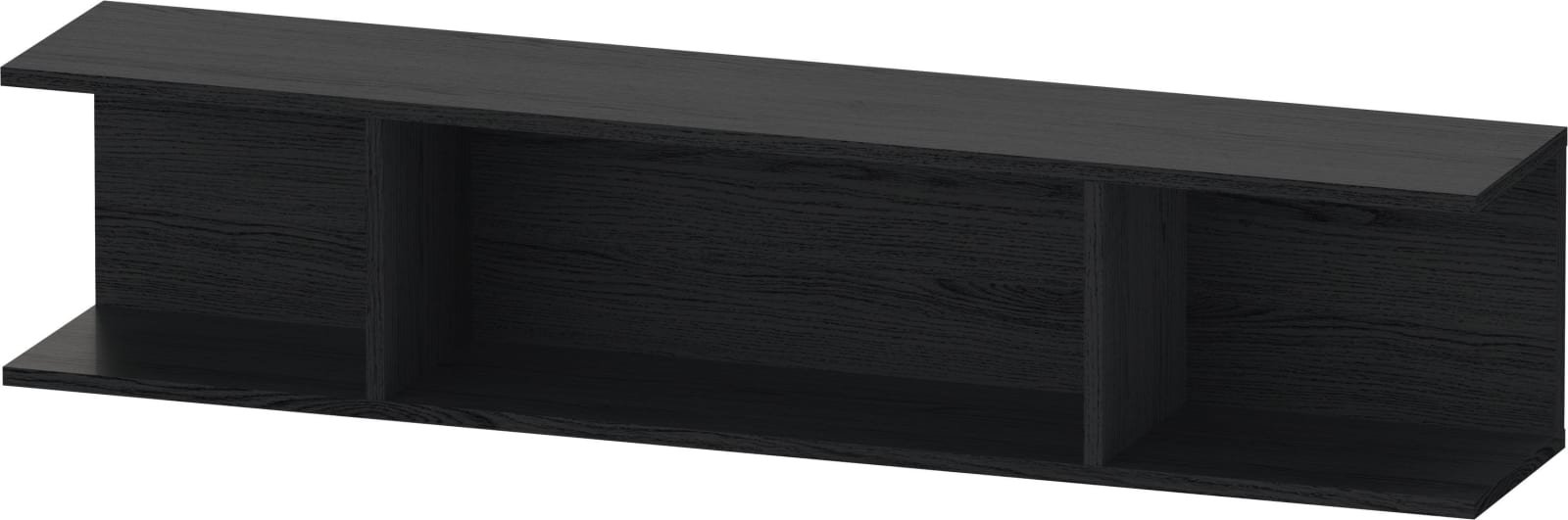 Duravit Ketho.2 Wandrek, Eiken zwart Mat, rechthoekig – K21208016160000