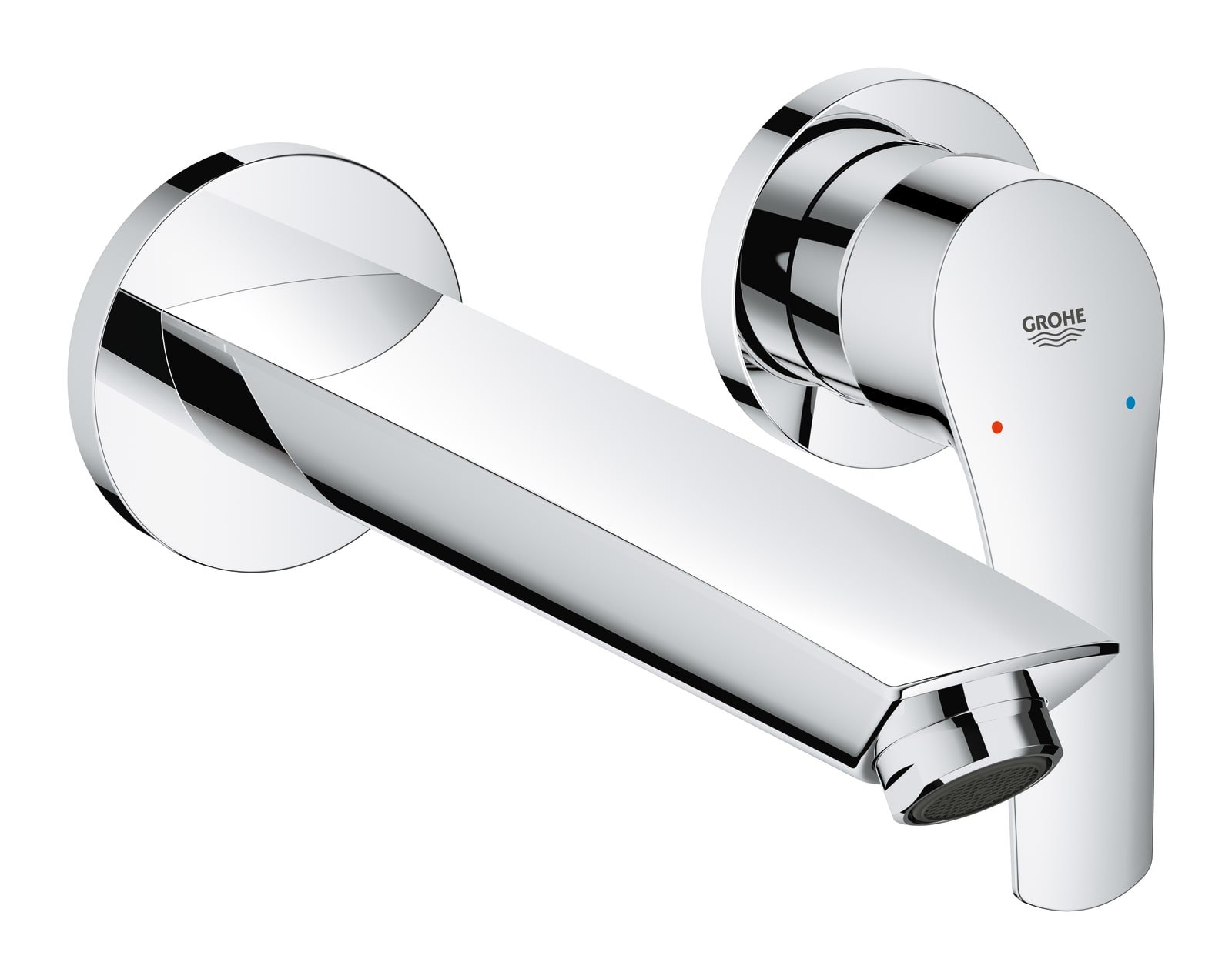 Grohe Eurosmart M-Size inbouwmengkraan, afbouwdeel, eengreeps, voor wastafel, 209mm uitloop, chroom