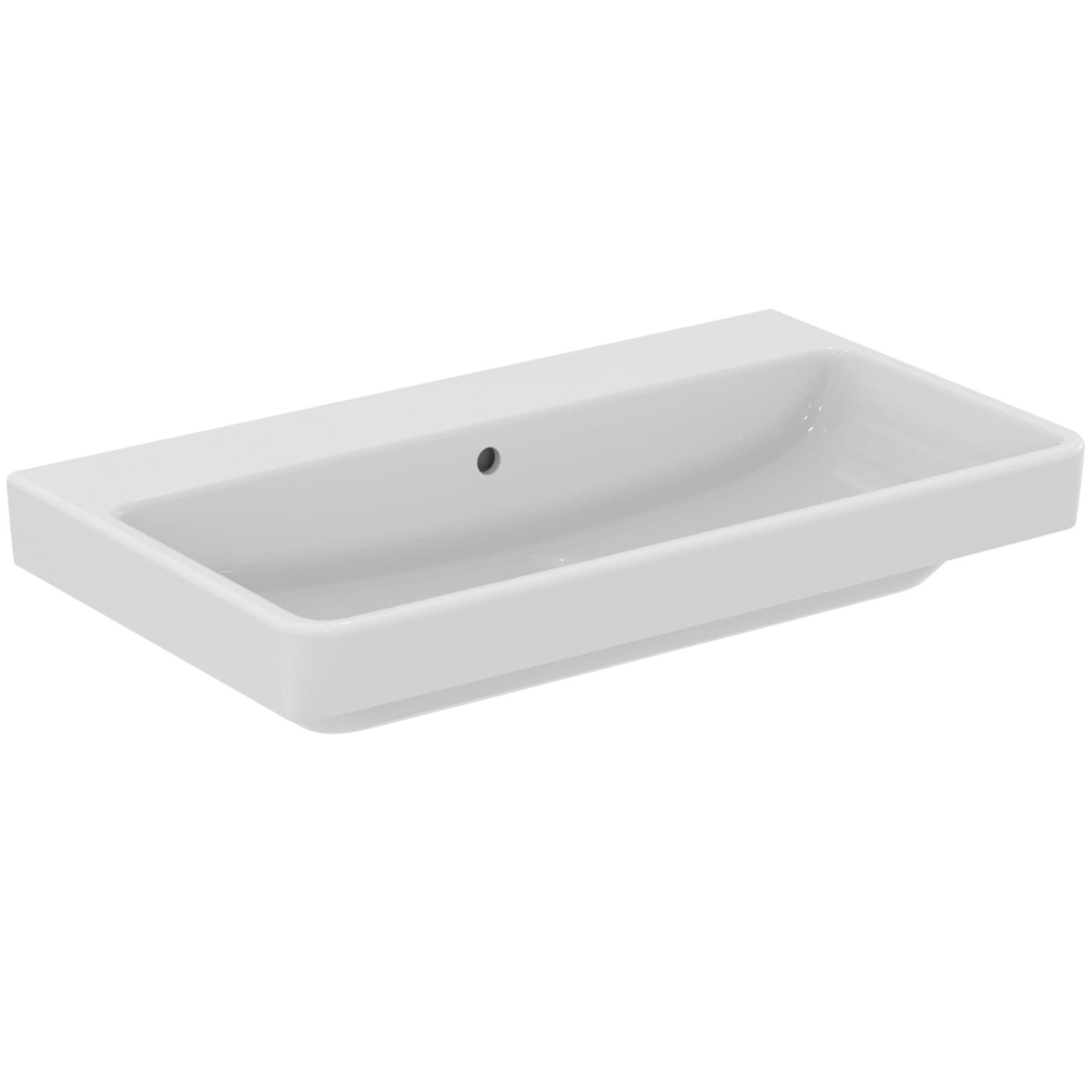 I.LIFE B | VANITY WASTAFEL 820X475X160 MM GL WIT, ZONDER KG, MET OL