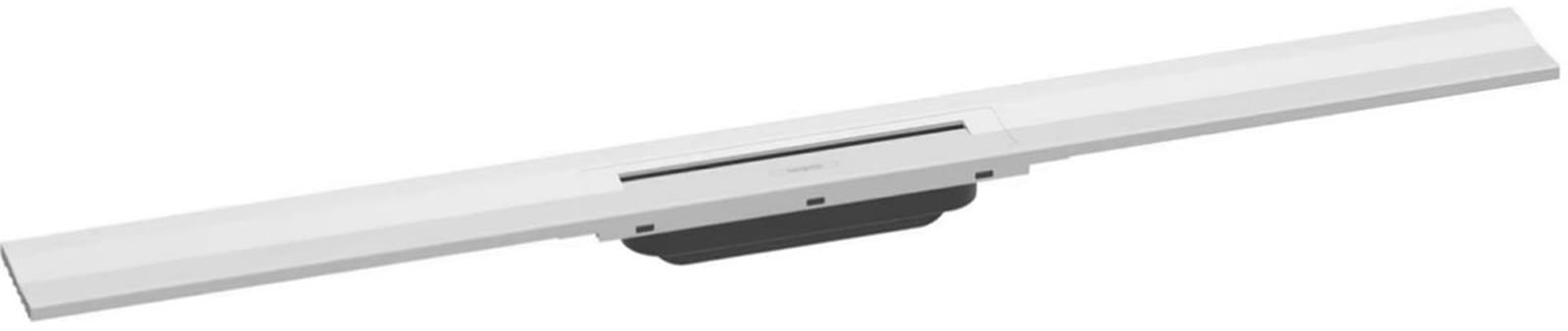 Hansgrohe RainDrain Flex rechte douchegoot 900 inkortbaar wandmontage mat wit