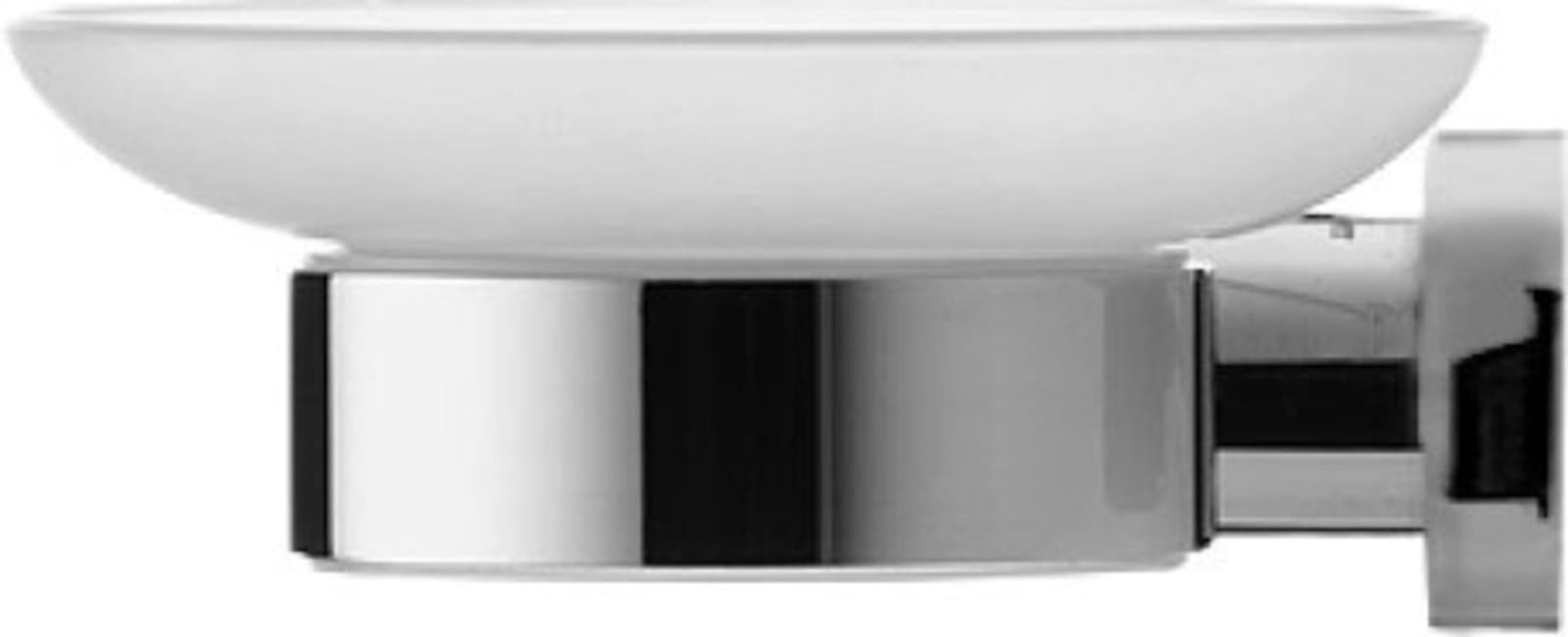 Duravit D-Code, Zeepbakje, hangend, glas, 137 x 120 x 53mm (LxBxH)