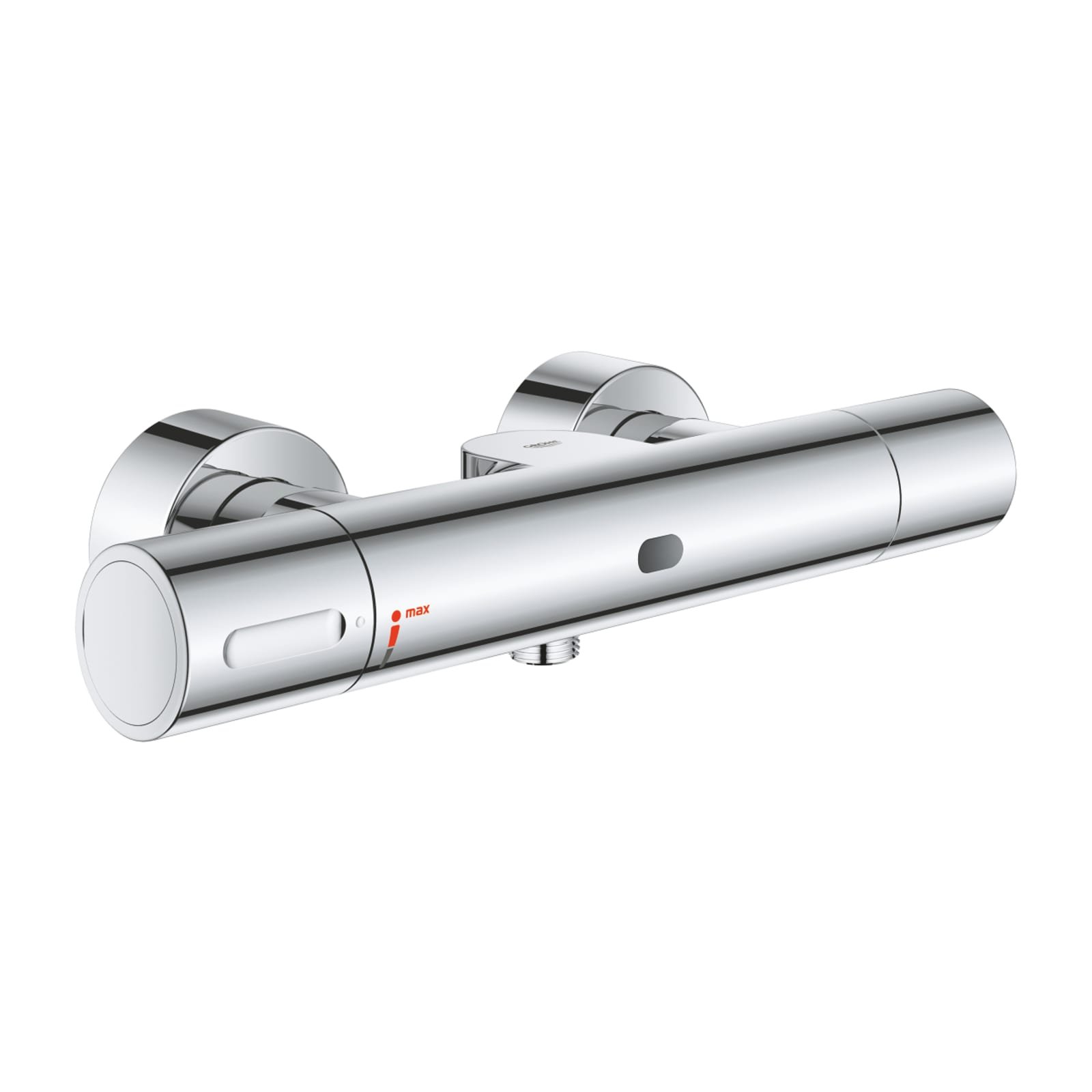 Grohe Eurosmart Cosmopolitan E, Douchethermostaatkraan, elektronisch, infrarood, eengreeps, 6V batterij, met S-koppelingen, chroom