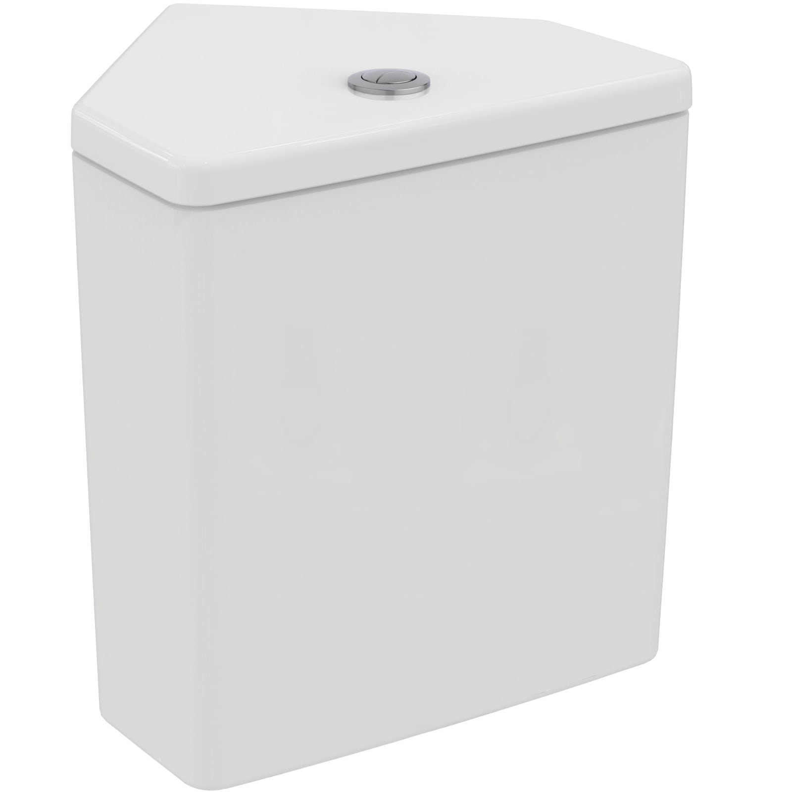 I.LIFE S | RESERVOIR VOOR CLOSET 365X290X390 MM GLANZEND WIT