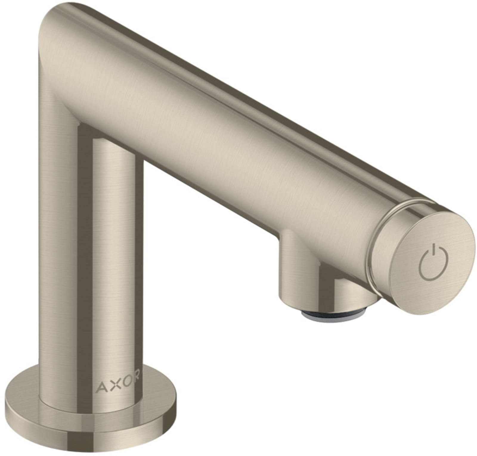 AXOR Uno Select fonteinkraan zonder wastegarnituur brushed nickel