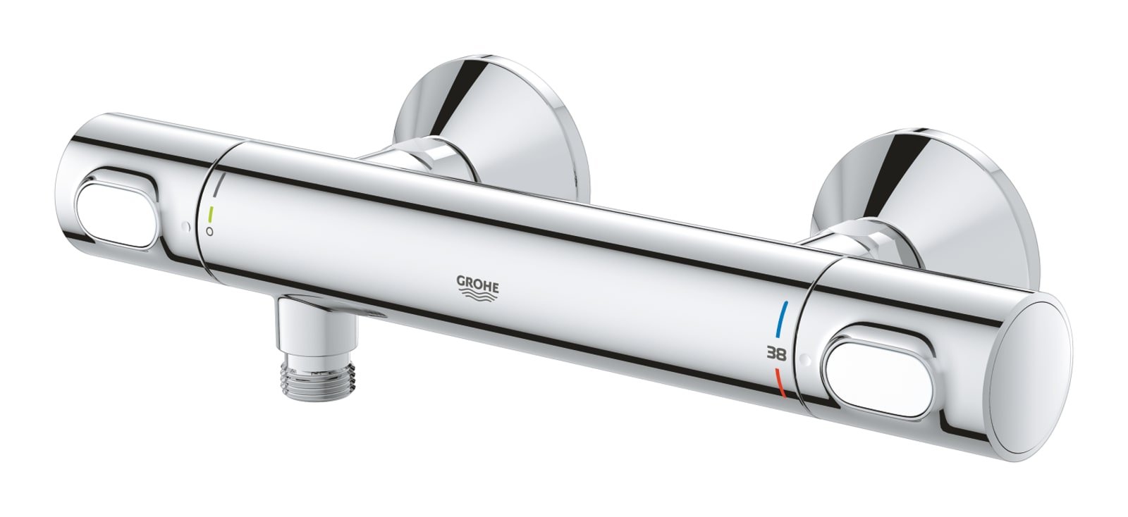 Grohe Precision Flow thermostatische douchemengkraan chroom