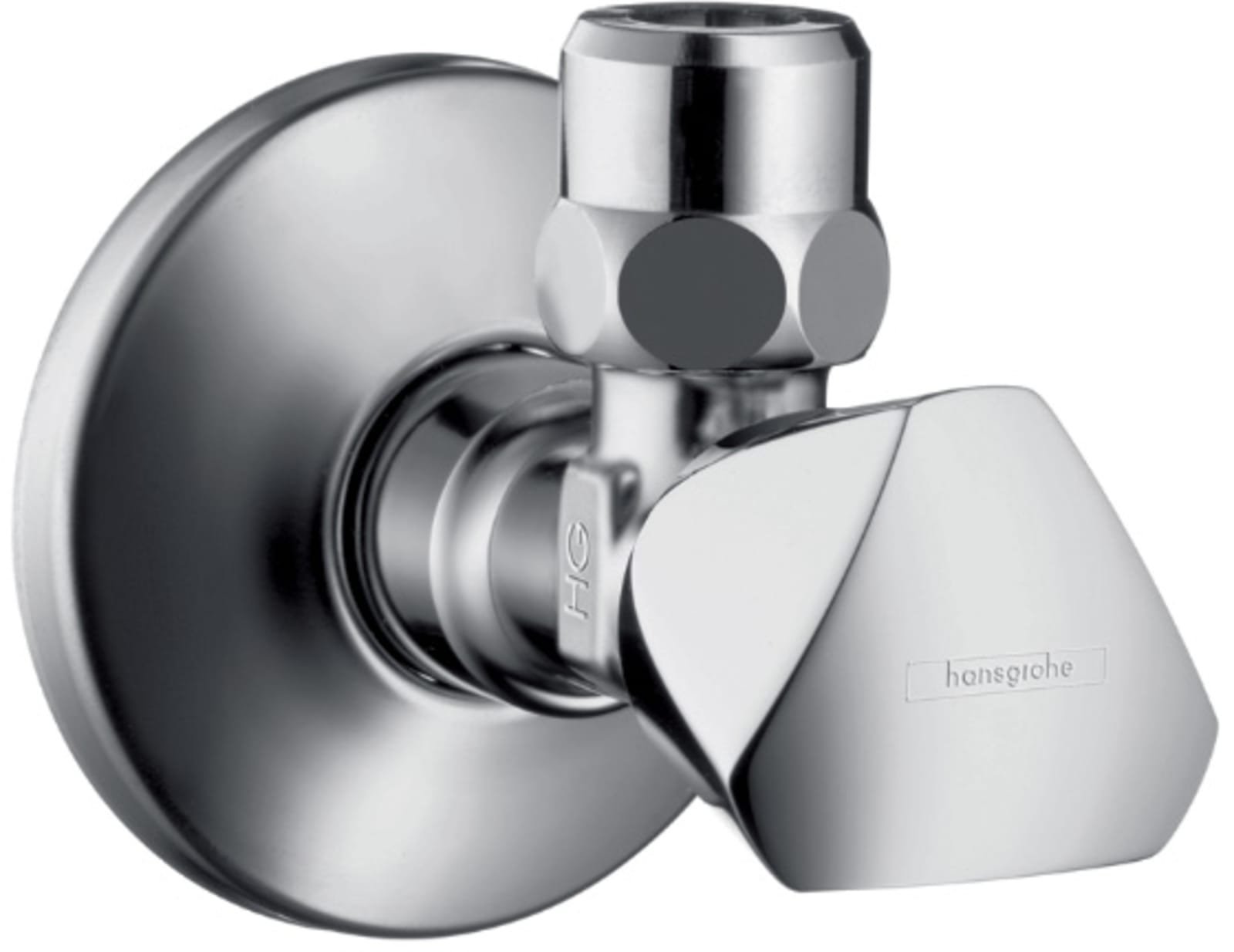 Hansgrohe stopkraan E-Design chroom