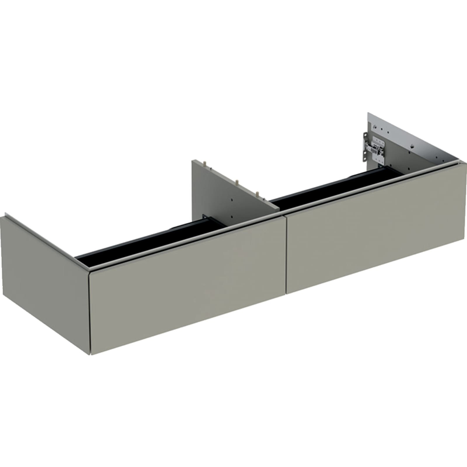 Geberit One onderk 2 laden 135cm greige mat