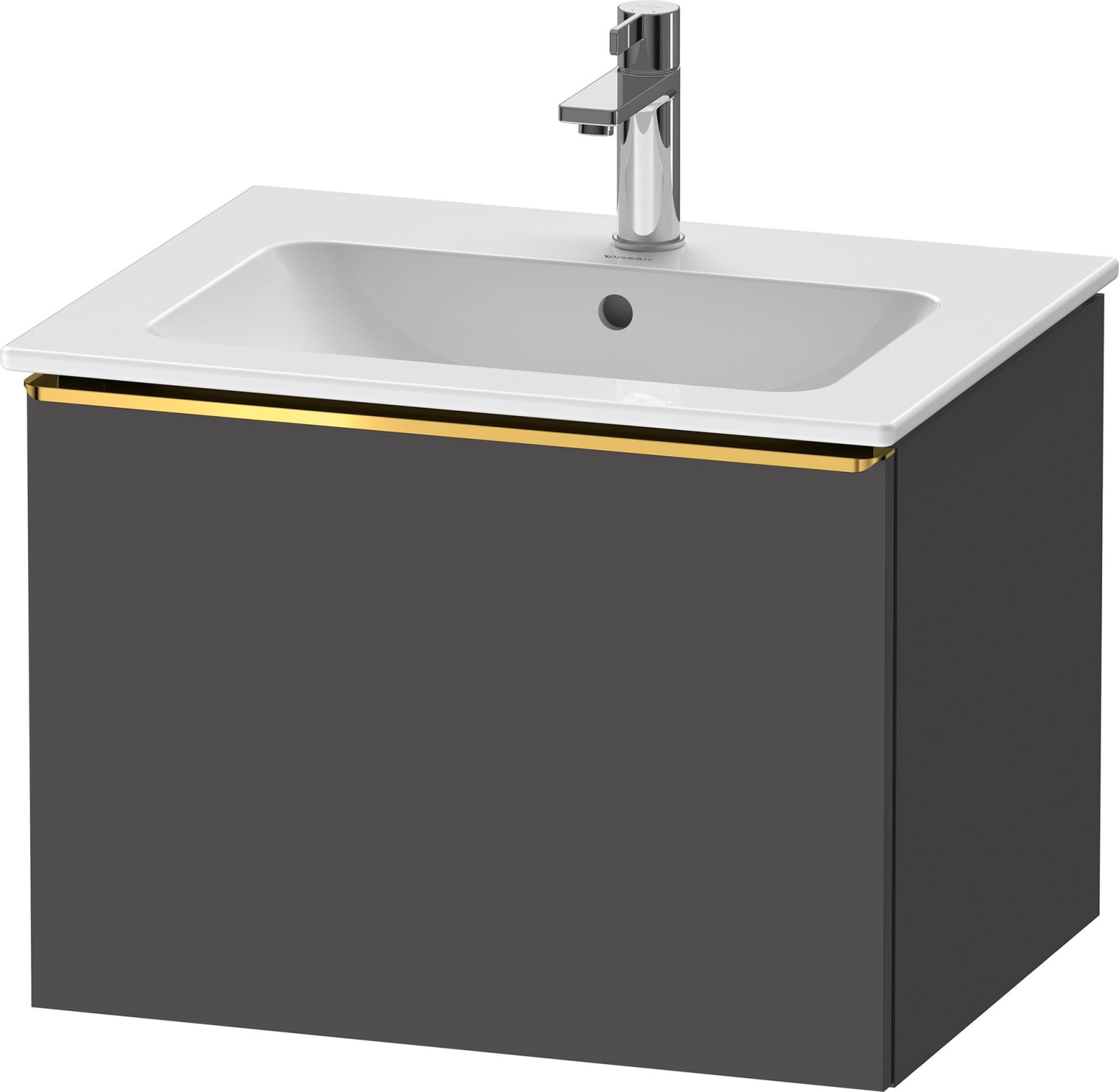 DURAVIT D-Neo Wastafelonderbouw hangend Grafiet Mat (1200895891)