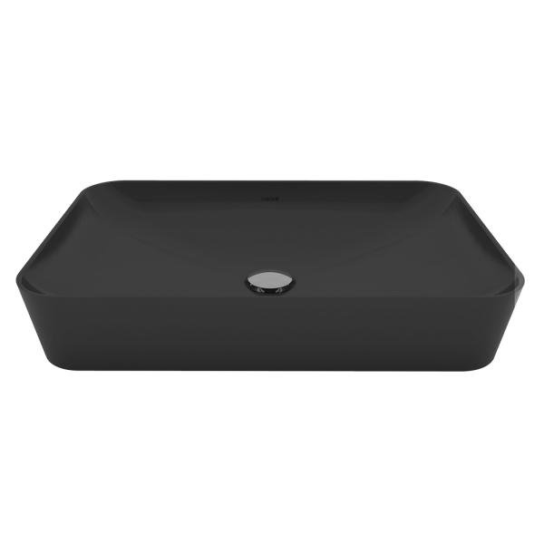 CREAVIT ULTRA KERAMISCHE OPBOUW WASTAFEL (60X40CM) - MAT ANTRACIET