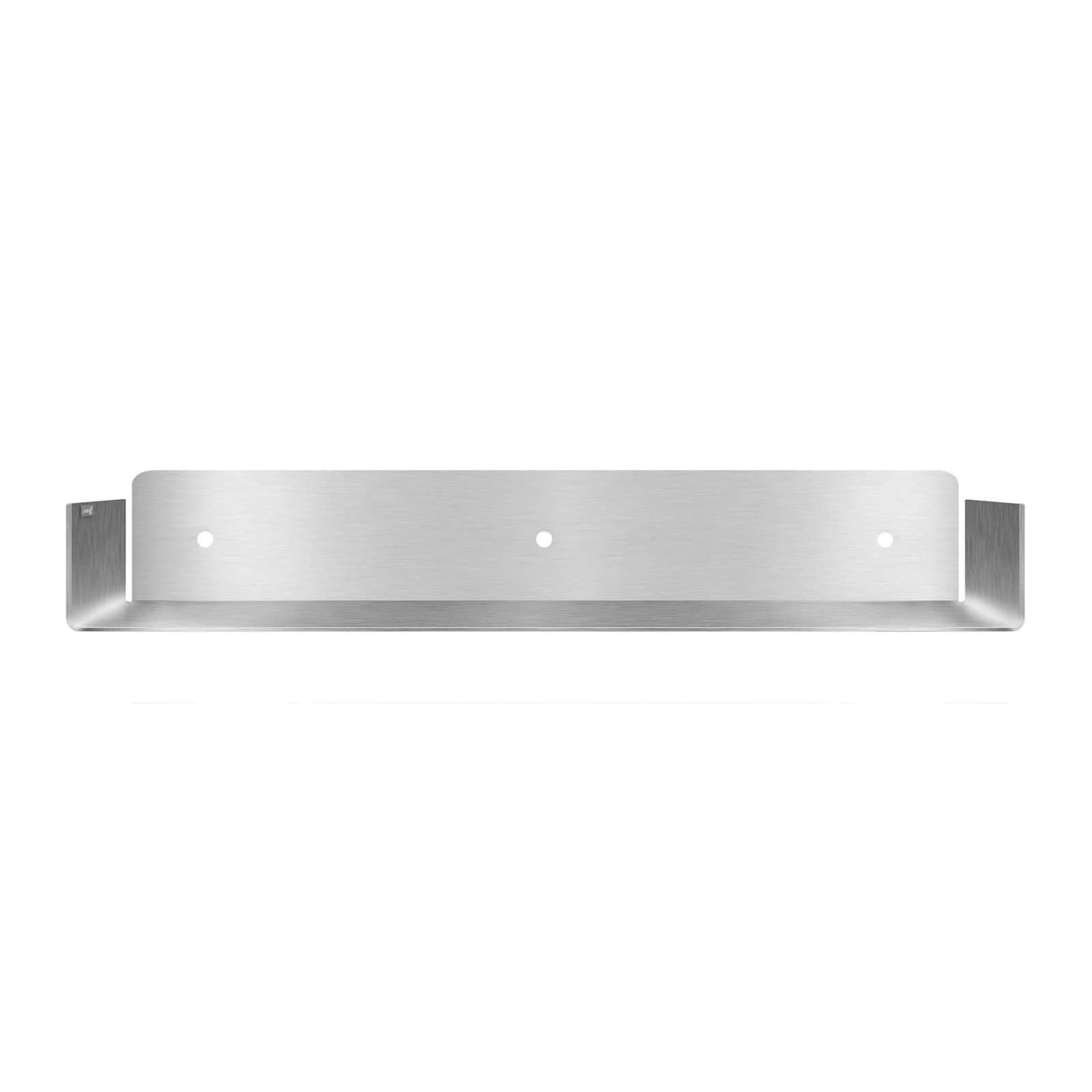 LoooX Inbouw planchet geborsteld rvs 60x10cm