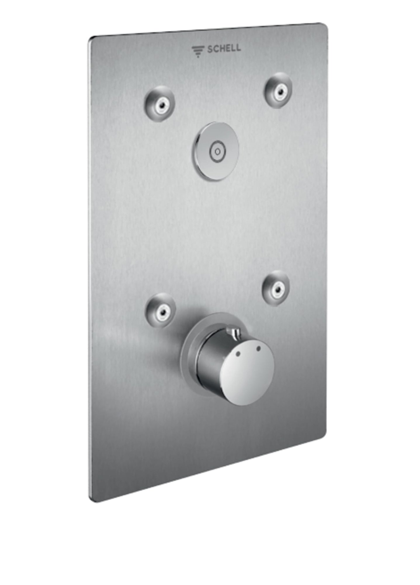 SL Inbouw douchekr.LINUS Basic D-C-T CVD, thermostaat, edelstaal