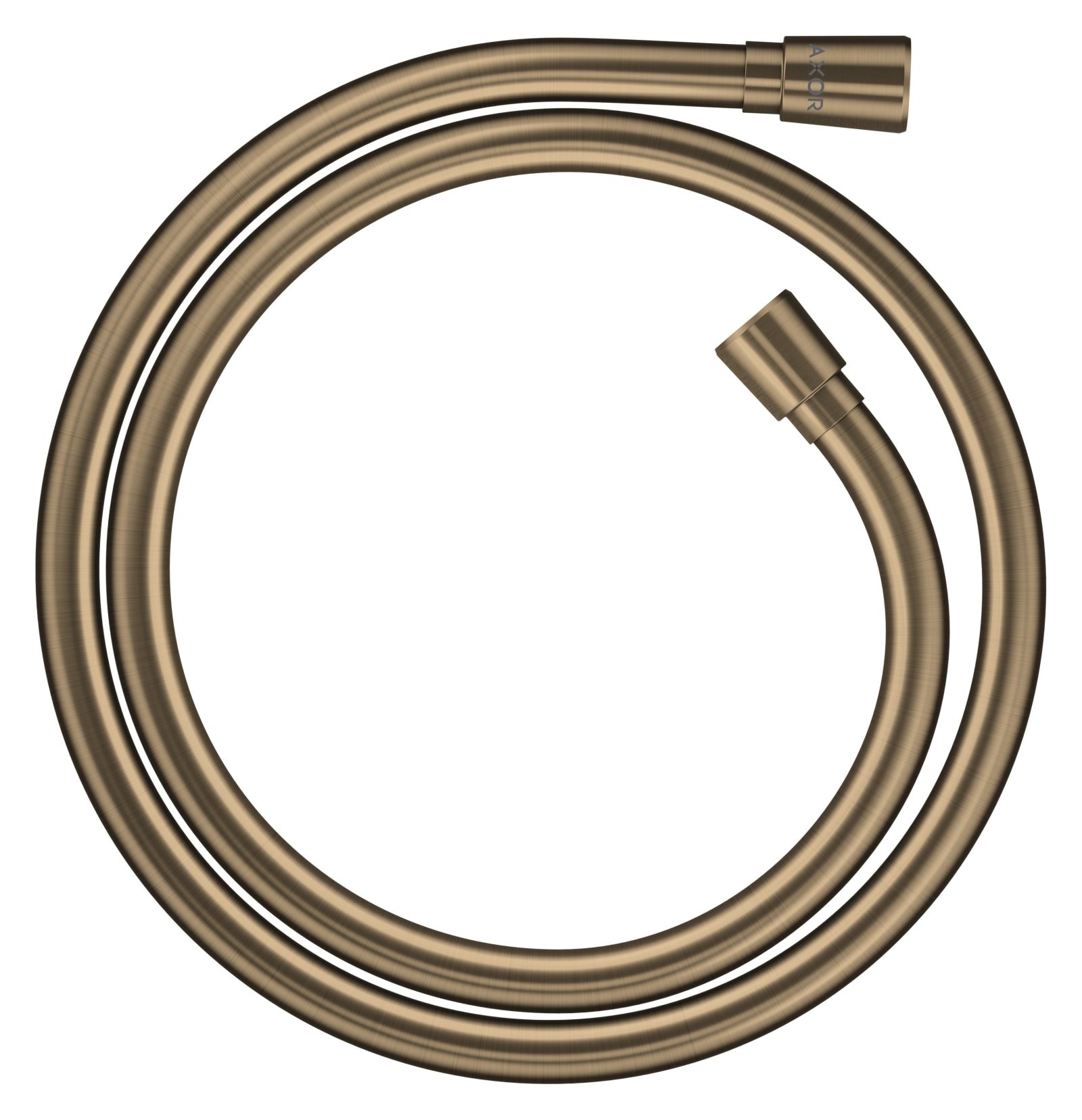 AX doucheslang 125 cm brushed bronze