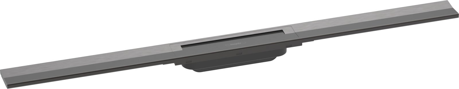 Hansgrohe RainDrain Flex rechte douchegoot 900 inkortbaar Brushed Black Chrome