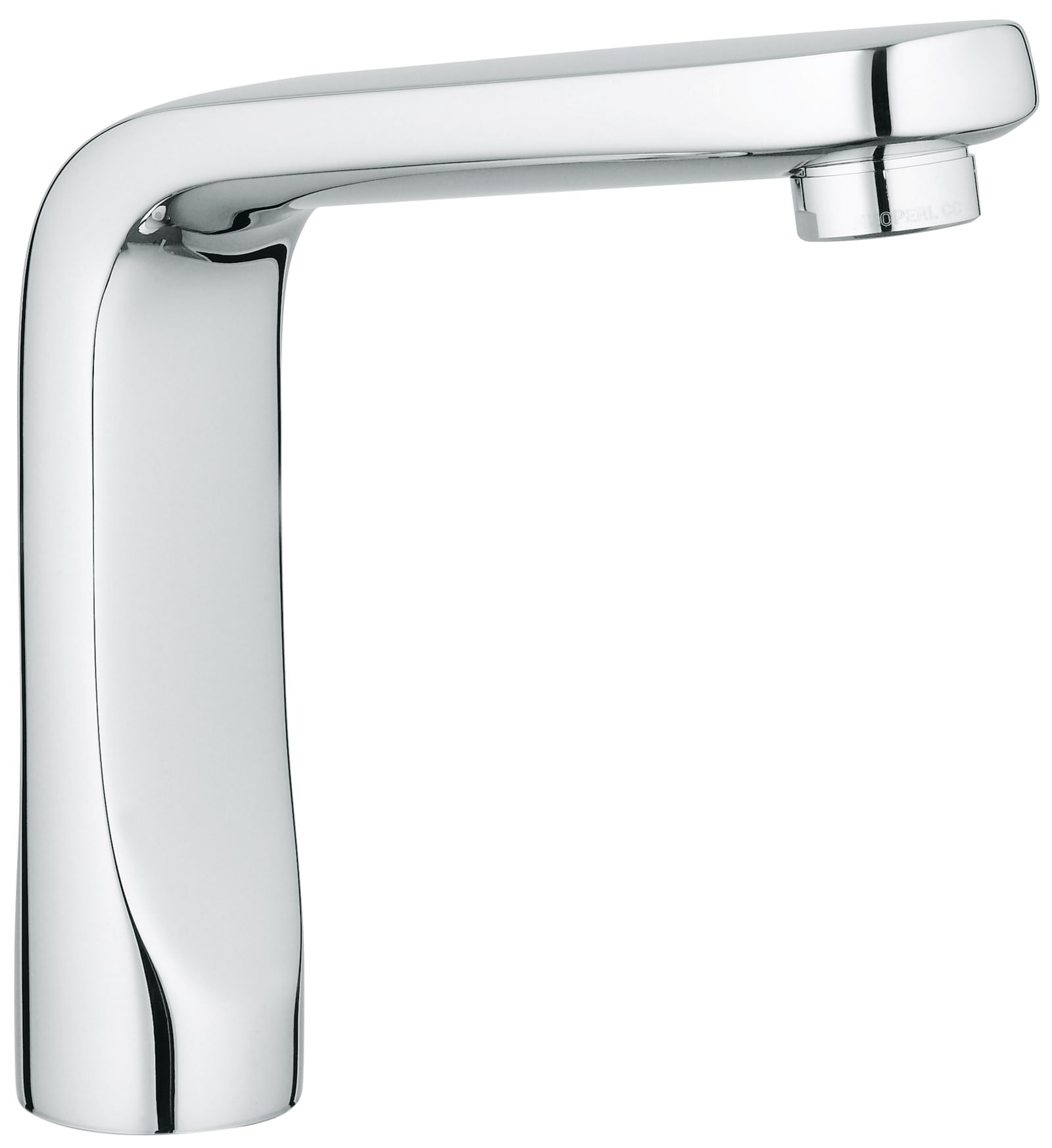 Grohe, Buisuitloop sanitairkraan, met straalregelaar, chroom (voor Veris Wmk)