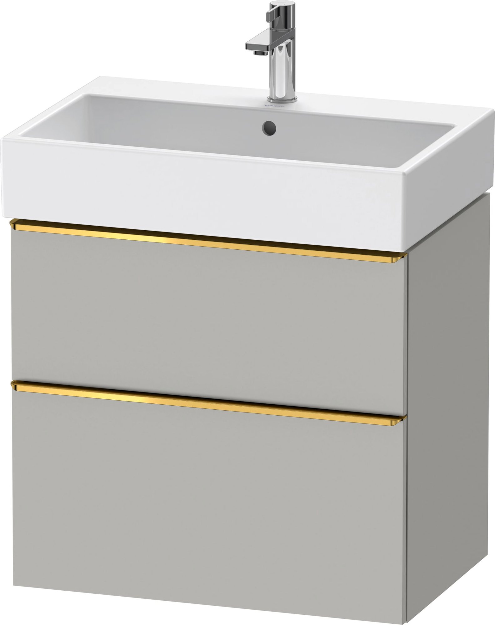 D-Neo Wastafelonderbouw hangend Betongrijs Mat (1200895711)