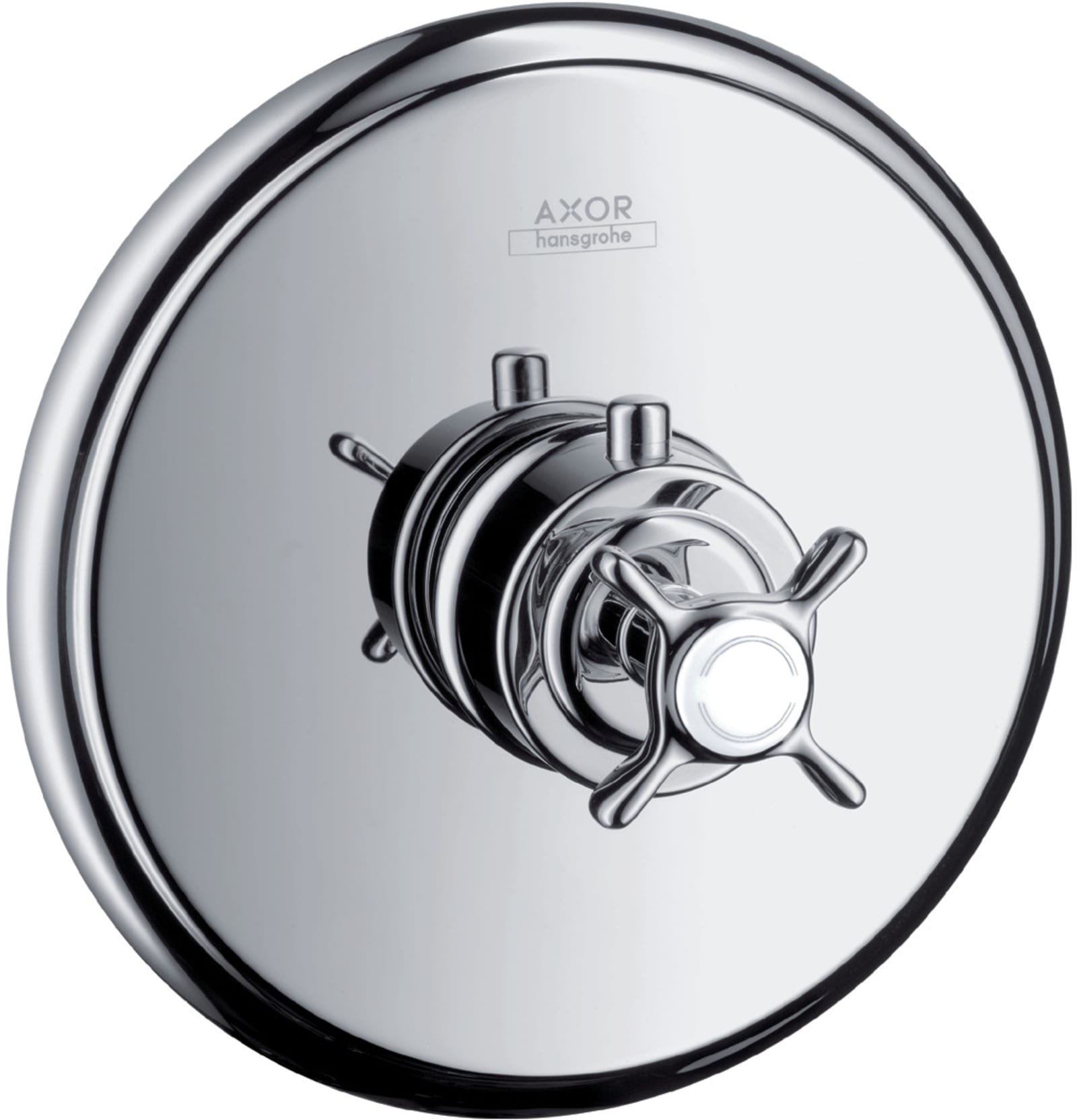 AXOR Montreux afbouwdeel Highflow inbouw thermostaat brushed nickel
