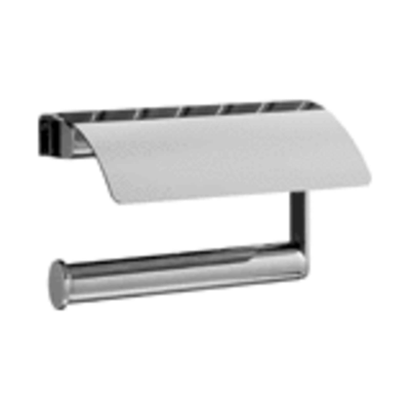 Ideal Standard Connect toiletrolhouder, rechthoekige afdekrozet, met klep, hxdxl 111x40x119mm, chroom