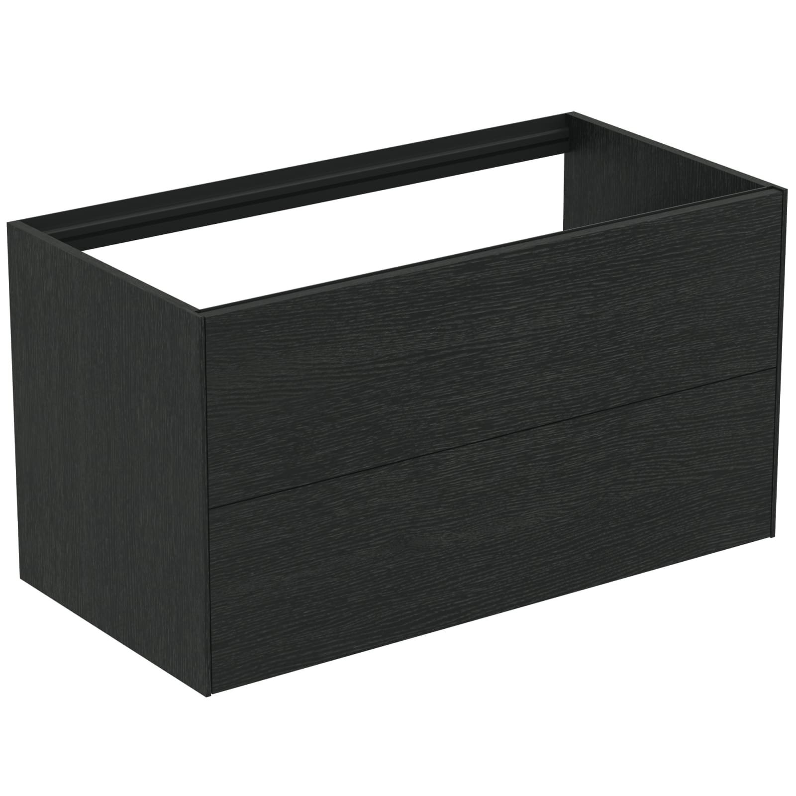 CONCA | WASTAFELMEUBEL 1000X505X540 MM SMOKED OAK, 2 LADEN