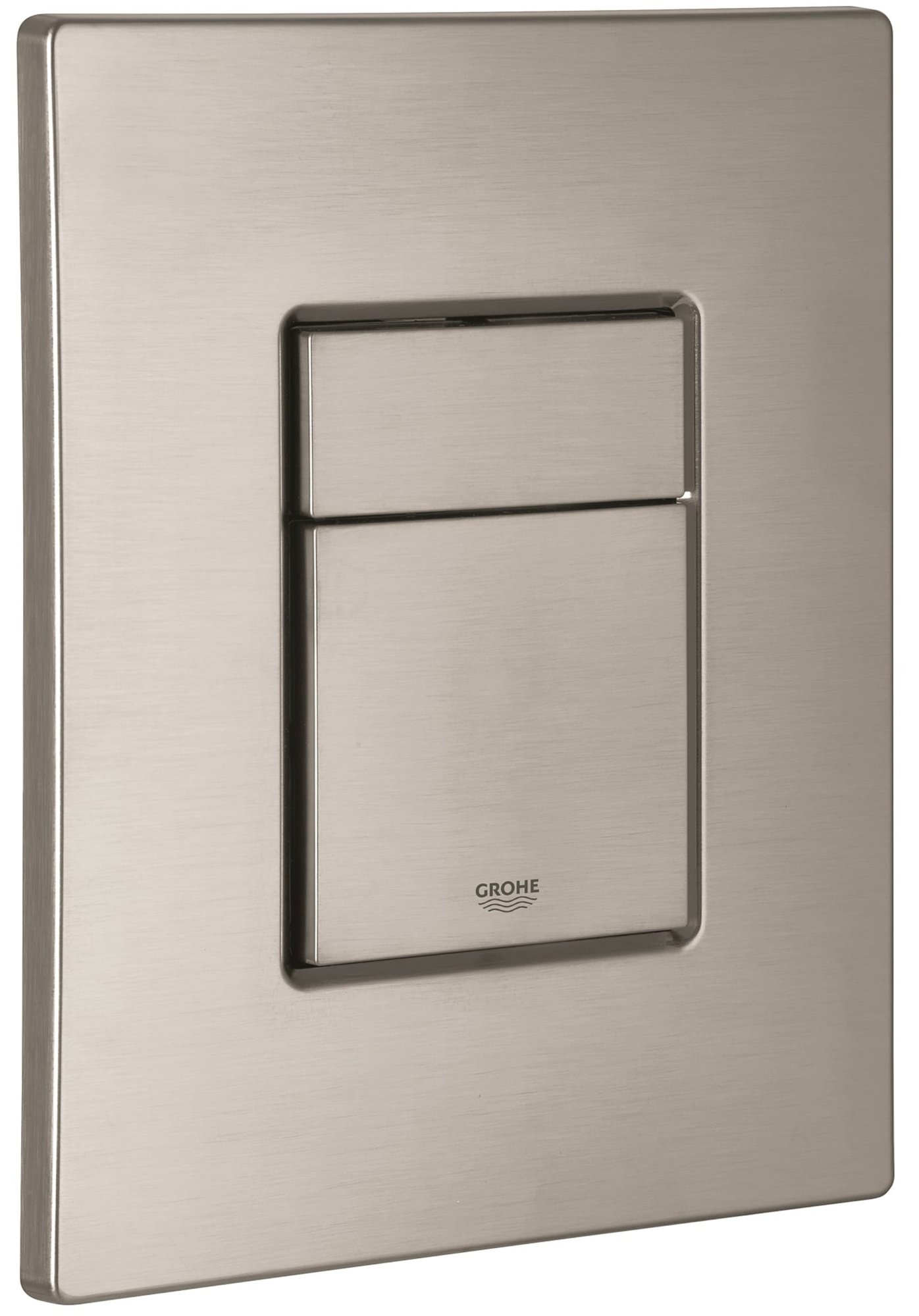 Grohe Skate Cosmopolitan SL, Bedieningsplaat mechanisch, tweeknops, 197 x 156mm (LxB), kunststof, supersteel