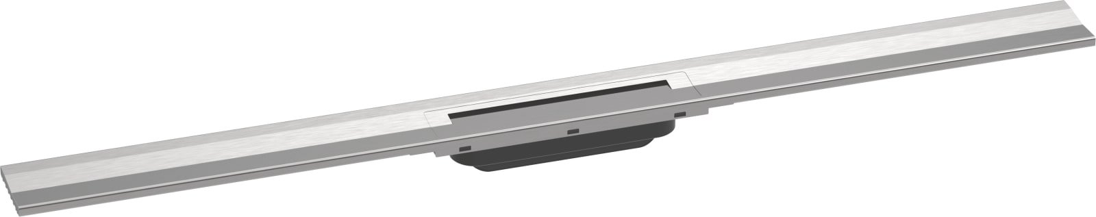 Hansgrohe RainDrain Flex rechte douchegoot 1000 inkortbaar wandmontage Brushed Stainless Steel
