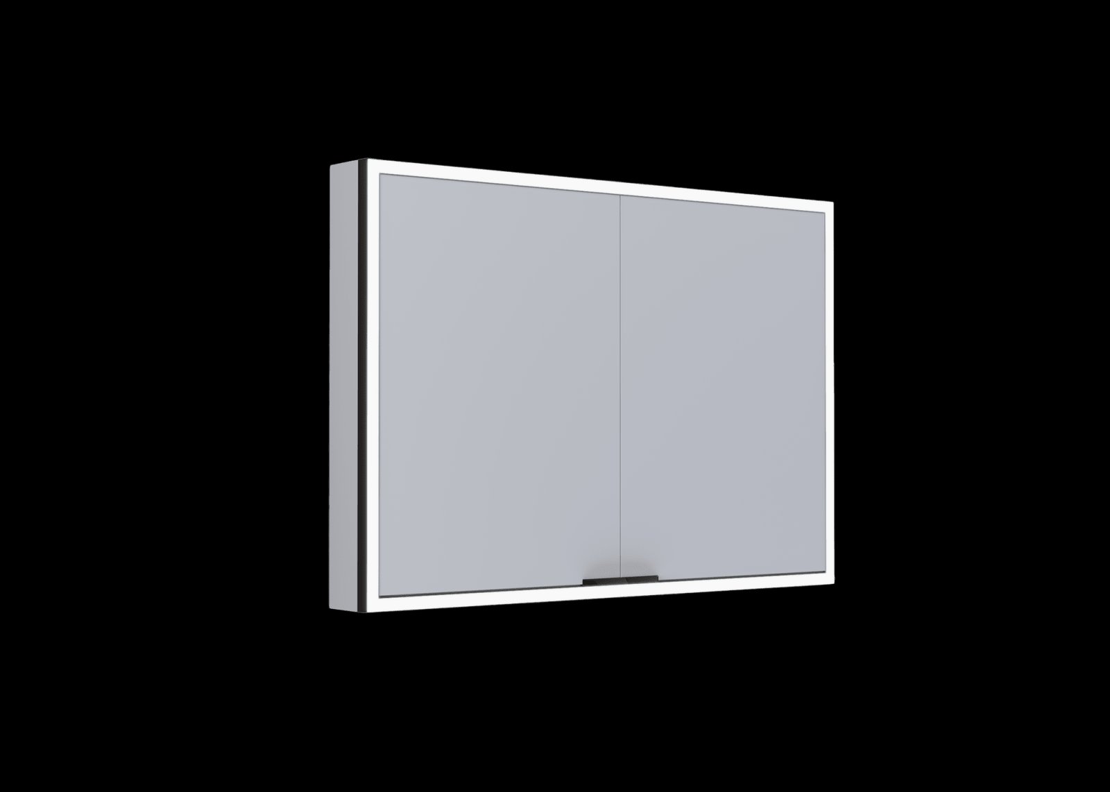 Blue Label Mette Spiegelkast spiegel zijkant, voorzien van LED rondom 70x100x11 (hxbxd)