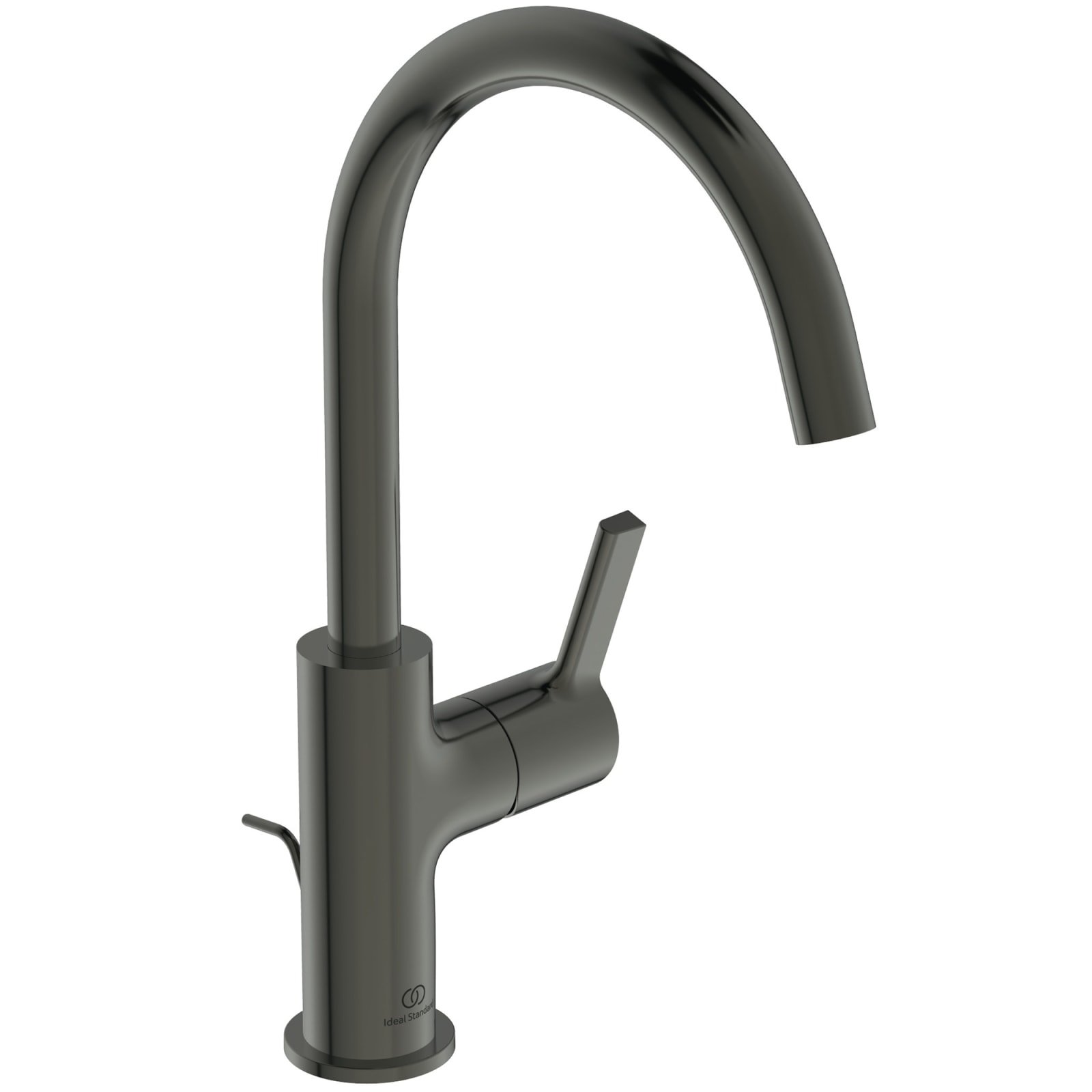 JOY WASTAFELMENGKRAAN 5L/MIN MET HOGE UITLOOP MET WASTE MAGNETIC GREY