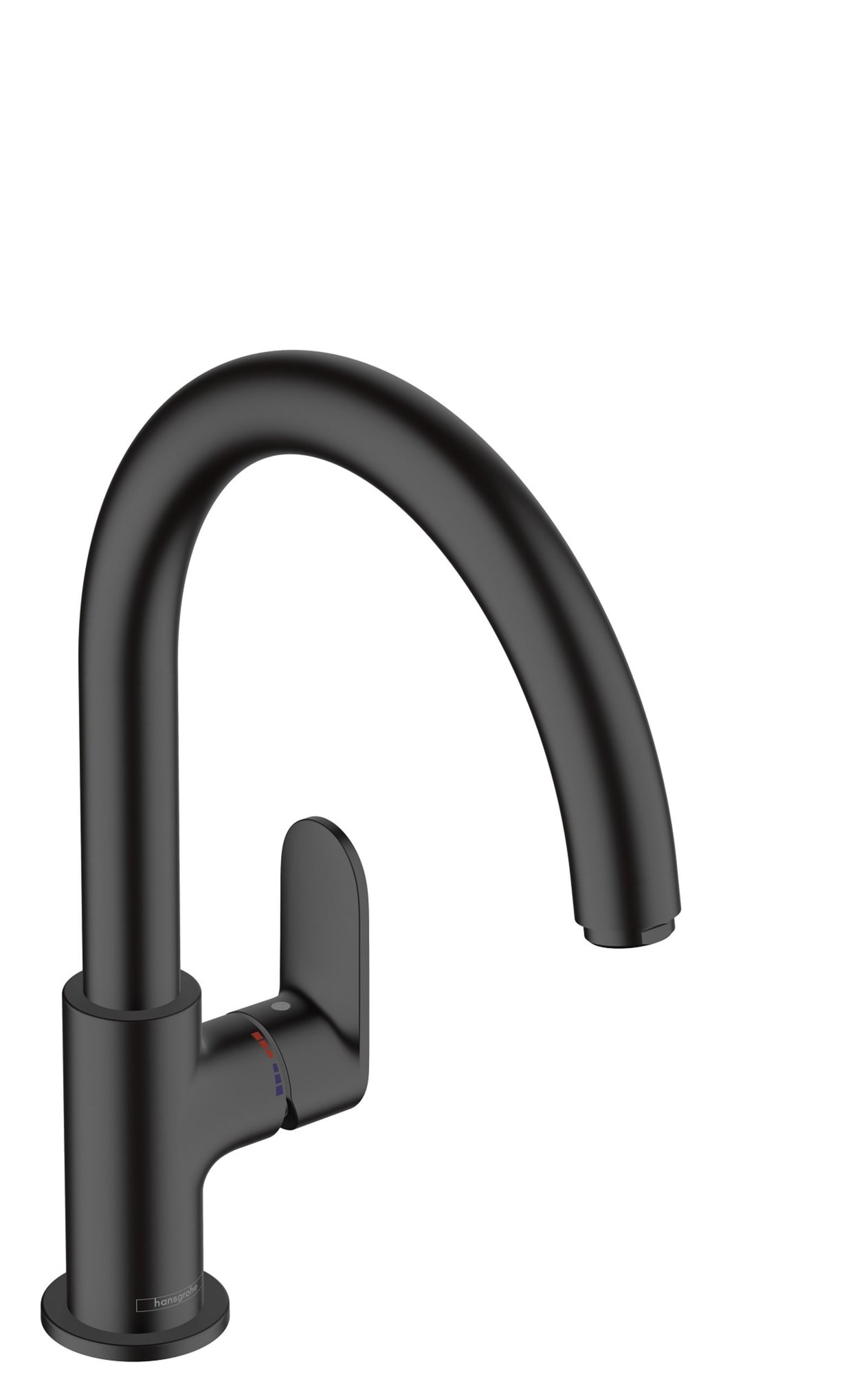 Hansgrohe Vernis Blend M35 keukenmengkraan met draaibare uitloop uitloop, mat zwart