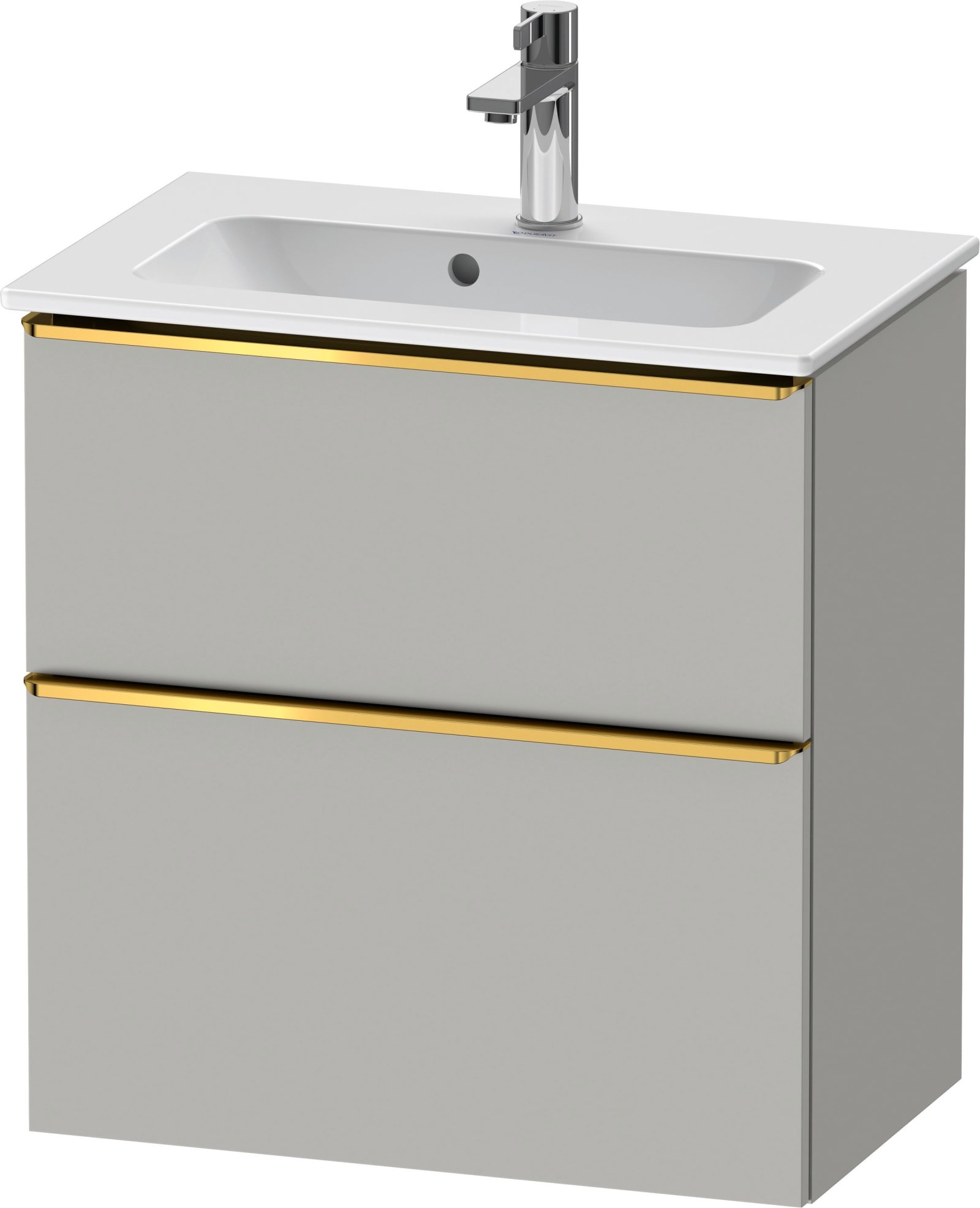 D-Neo Wastafelonderbouw hangend Betongrijs Mat (1200894315)