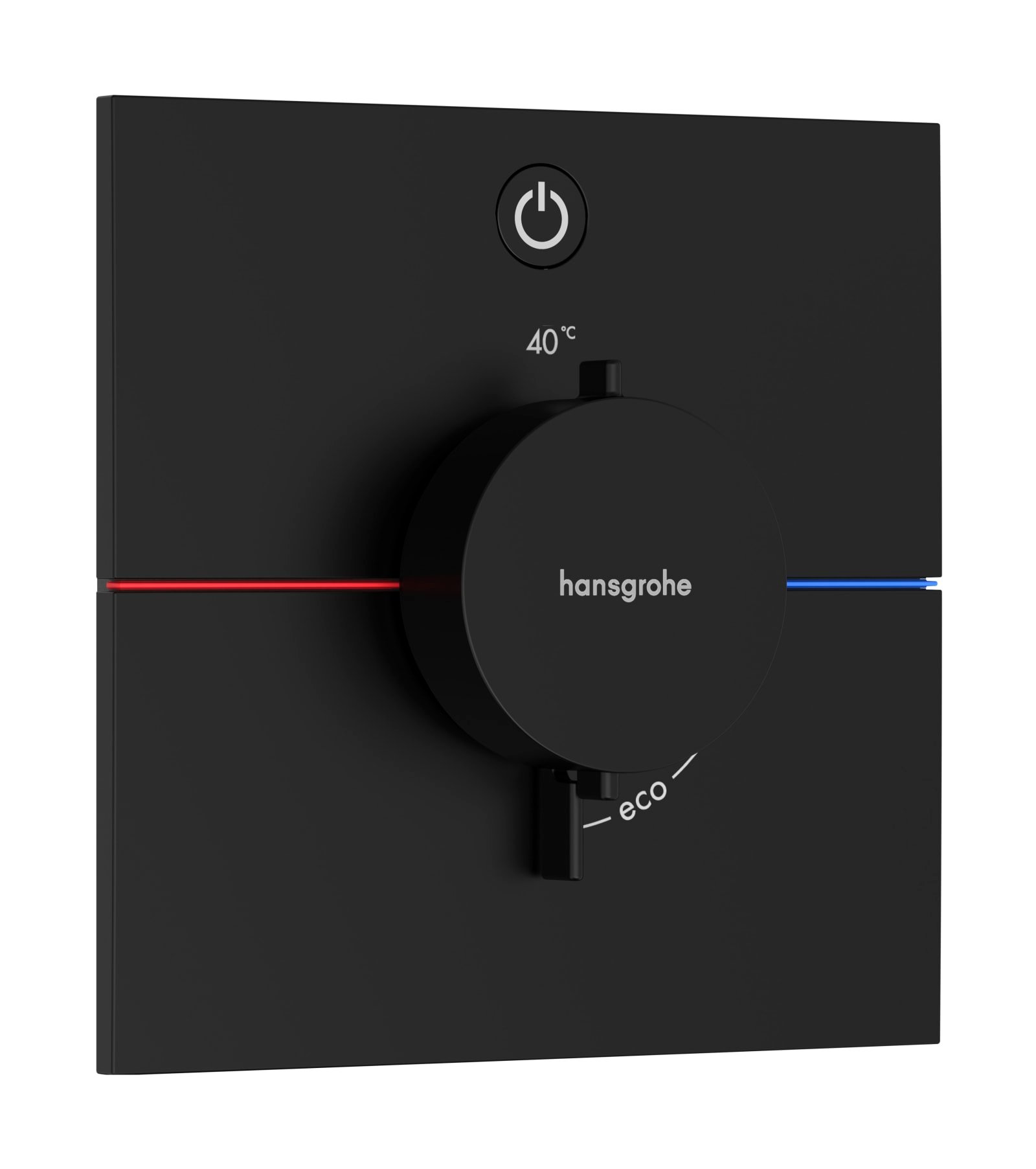 Hansgrohe ShowerSelect Comfort E thermostaat inbouw 1 functie mat zwart