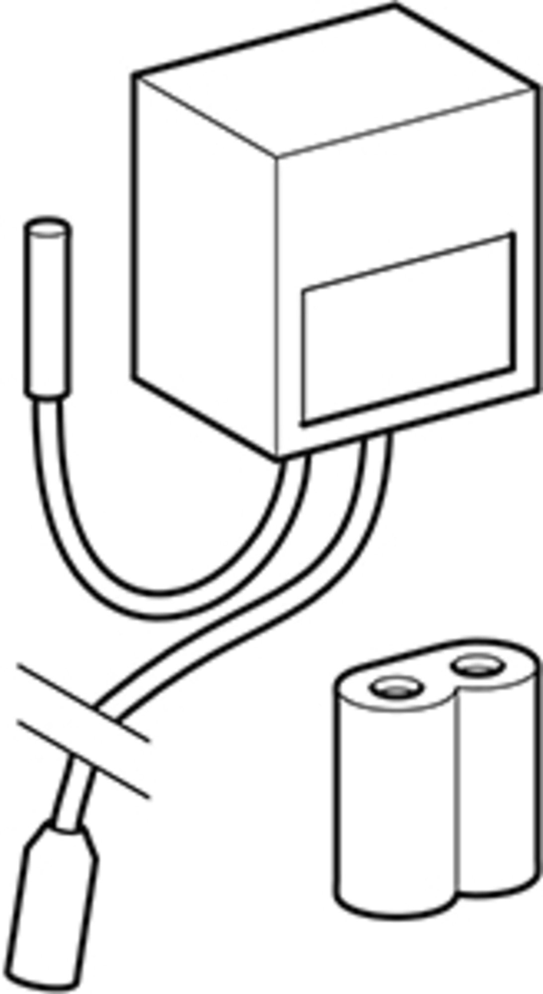 Geberit besturingsmodule voor uri.stuursysteem batterijvoeding (1200366225)
