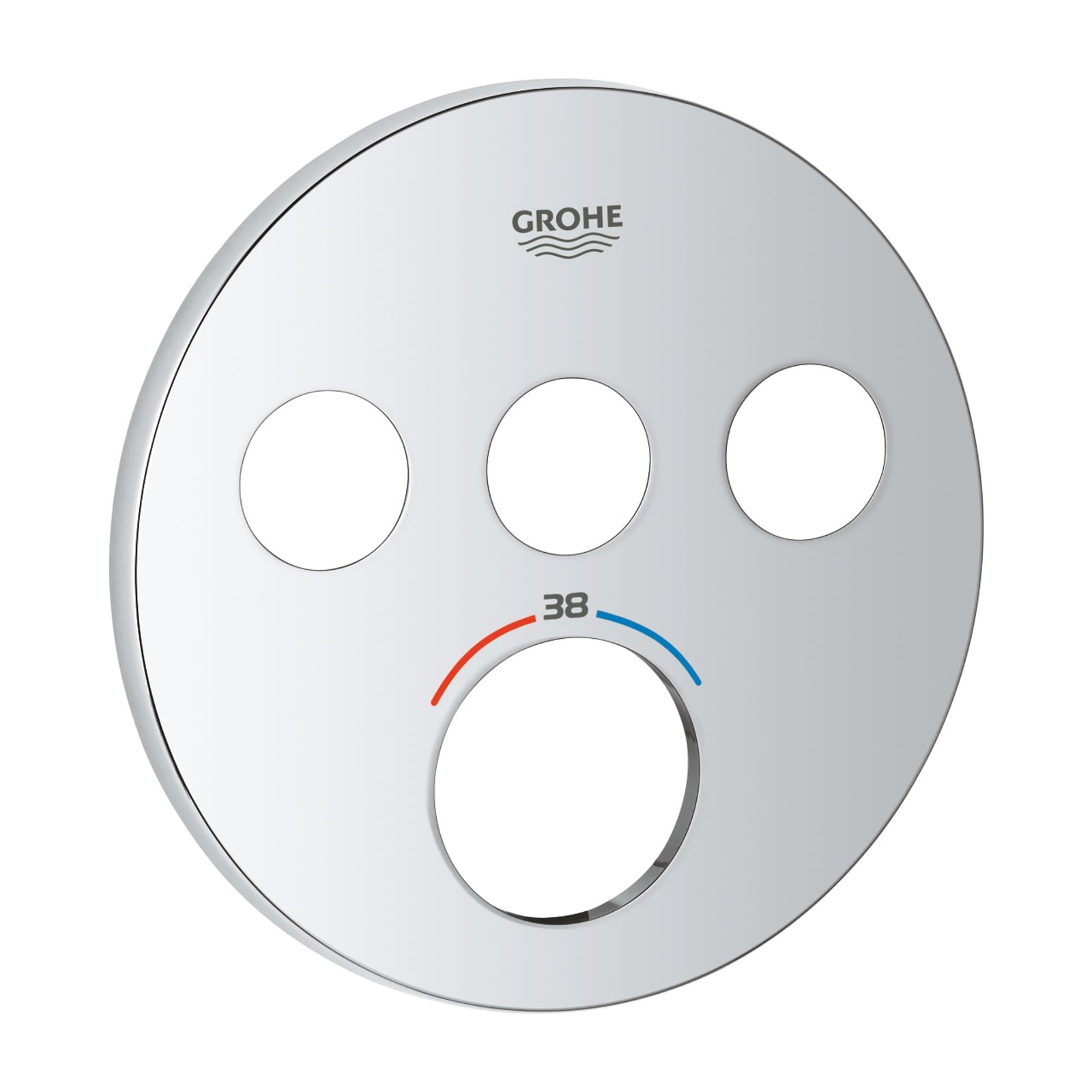 Grohe onderdelen sanitaire kranen, rozet, chroom