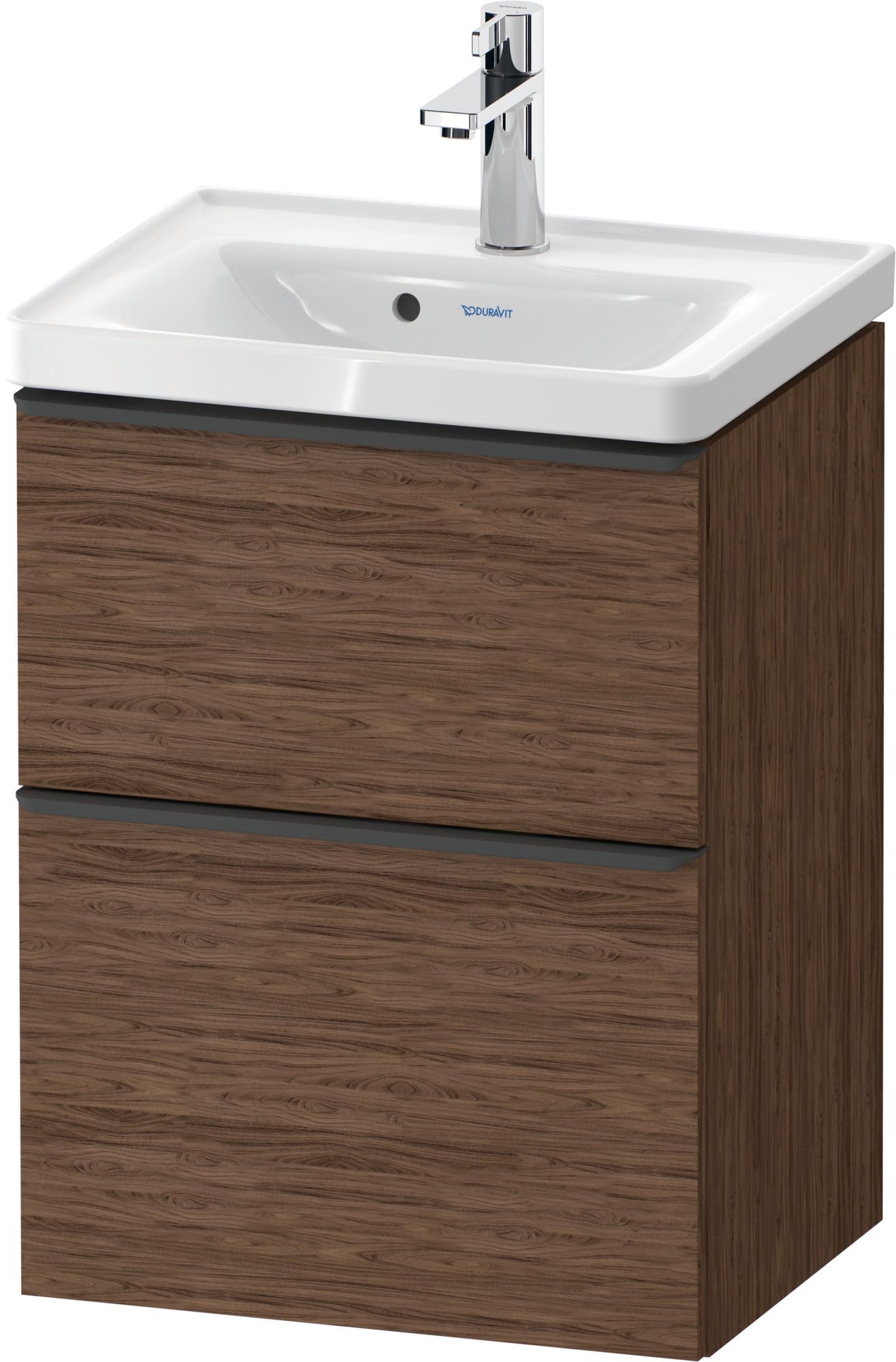 DURAVIT D-Neo Wastafelonderbouw hangend Noten donker Mat (1200895354)