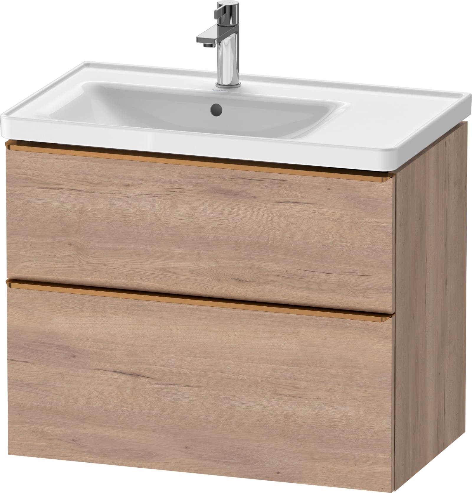 DURAVIT D-Neo Wastafelonderbouw hangend Gemarmerd eikenhout Mat (1200897517)