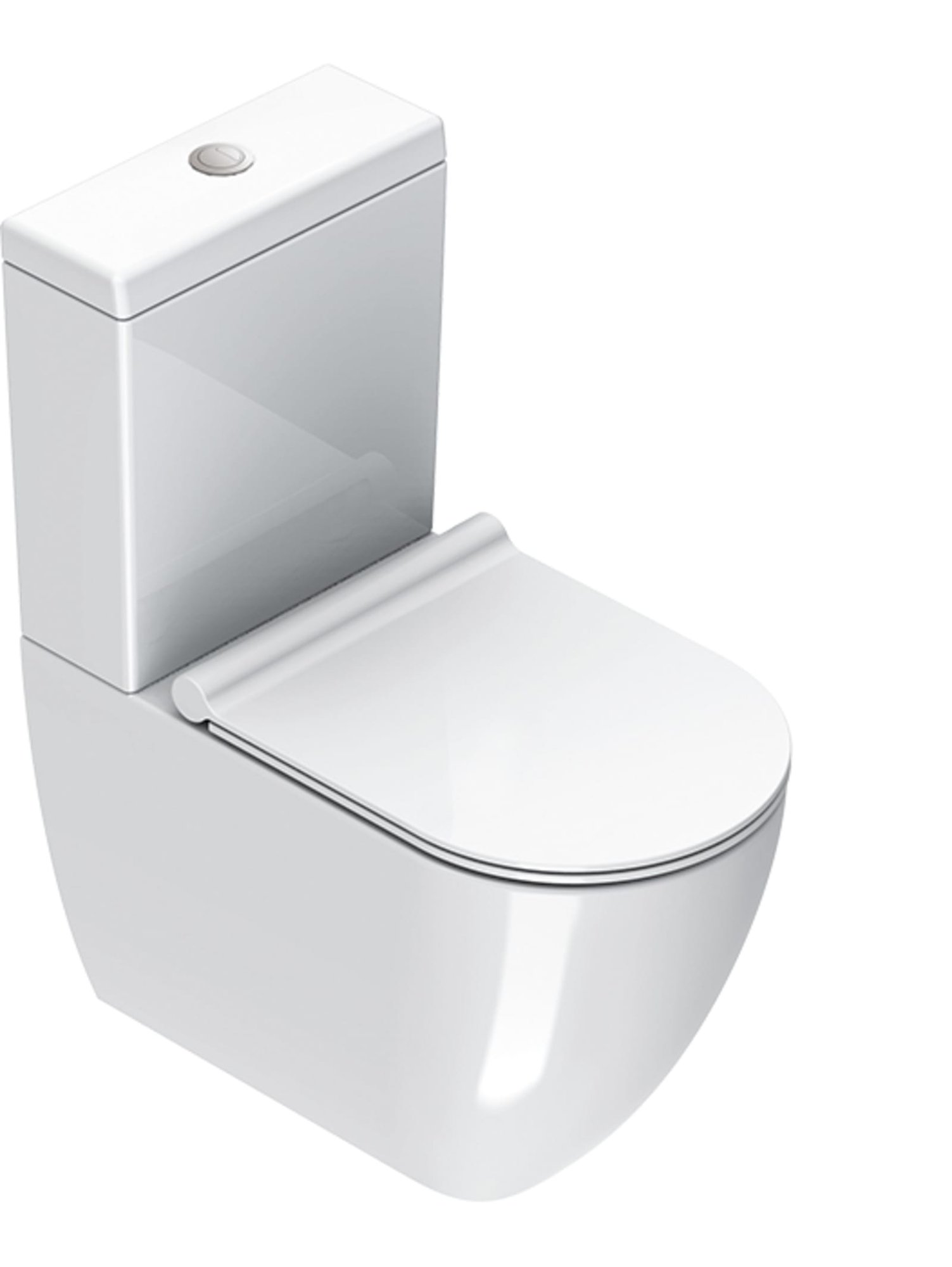 Catalano Sfera , Opbouwspoelreservoir, deksel, keramiek, 360 x 150400mm, wit