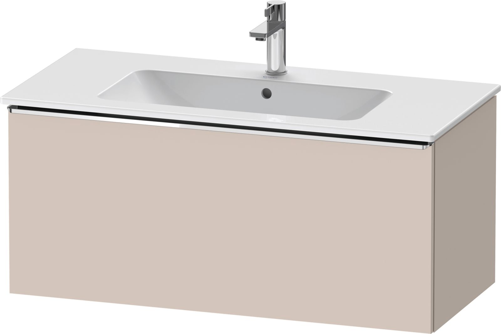 DURAVIT D-Neo Wastafelonderbouw hangend Taupe Mat (1200897583)