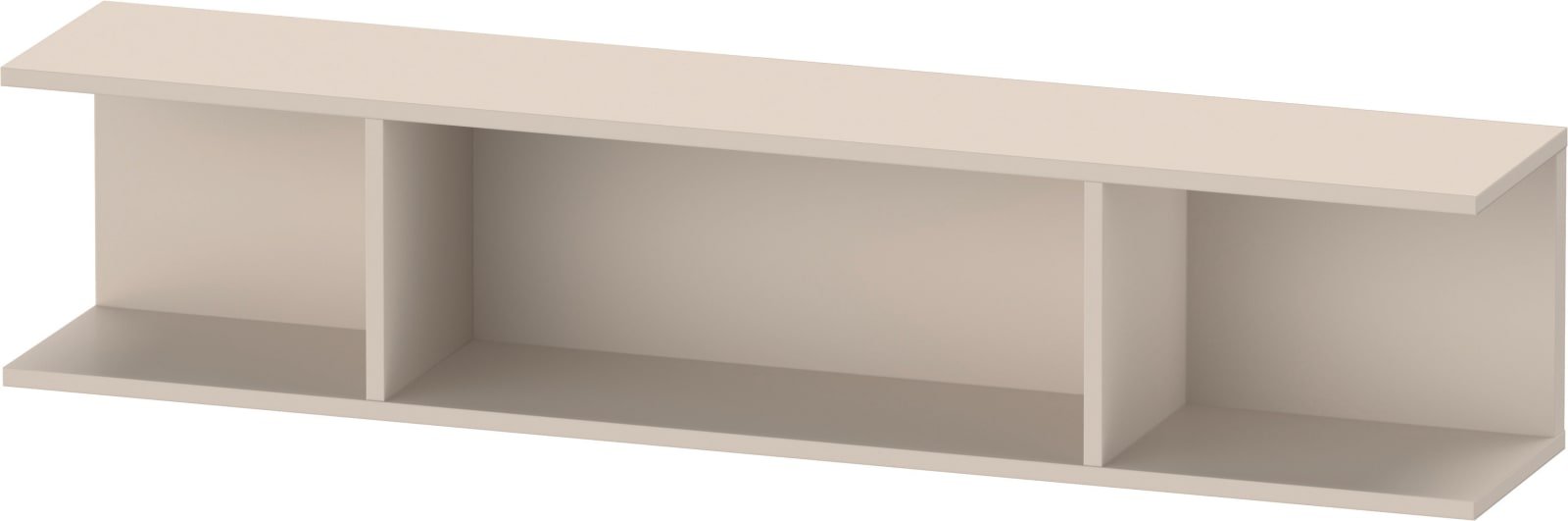Duravit Ketho.2 Wandrek, Taupe Supermat, rechthoekig – K21208083830000