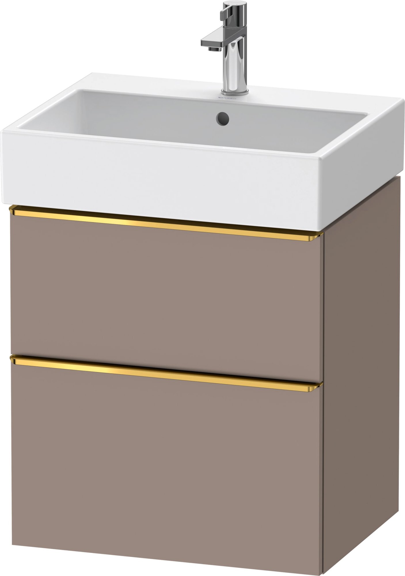 D-Neo Wastafelonderbouw hangend Basalt Mat (1200895538)