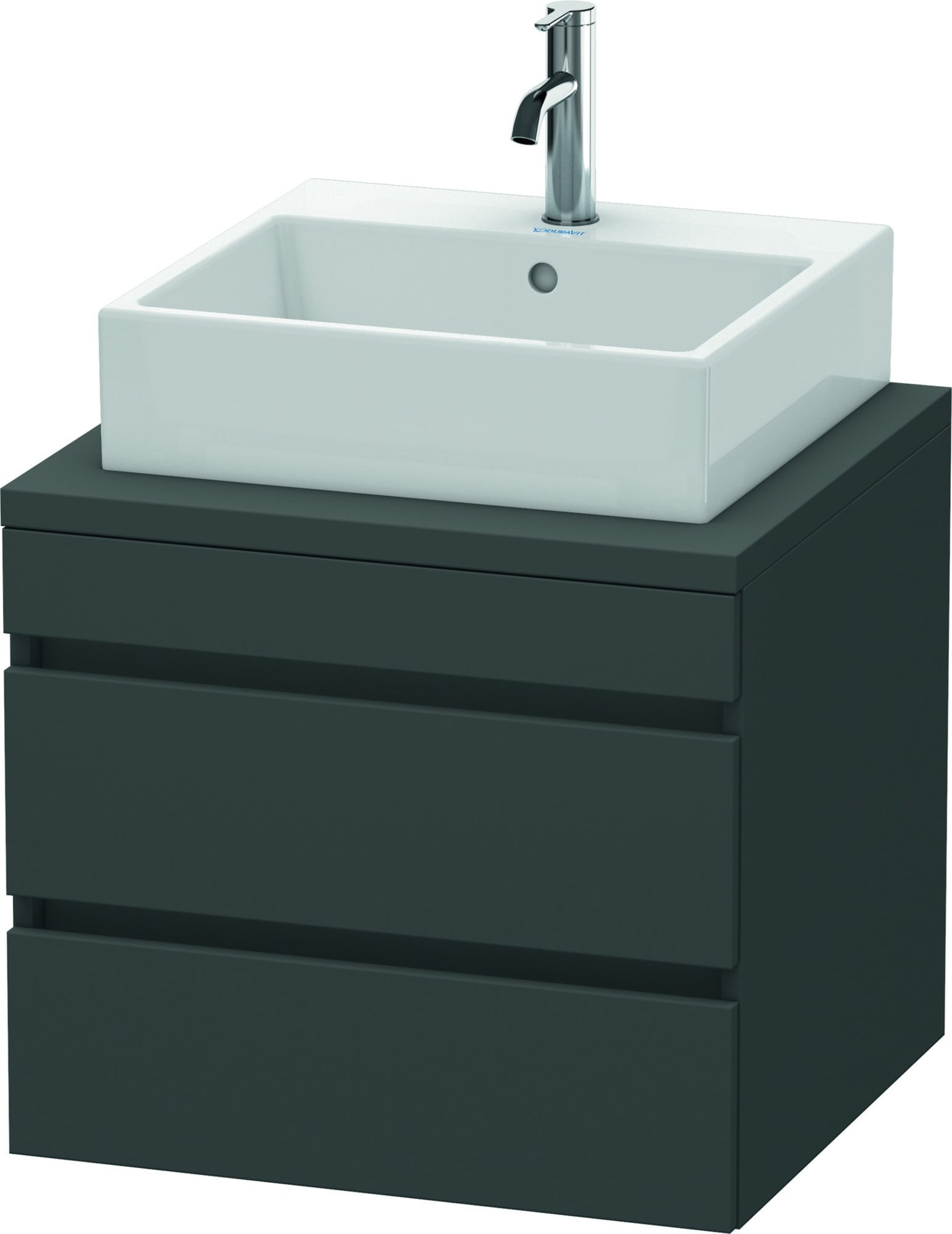 Duravit Wastafelonderbouw DuraStyle 548 x 600x 512 Grafiet mat