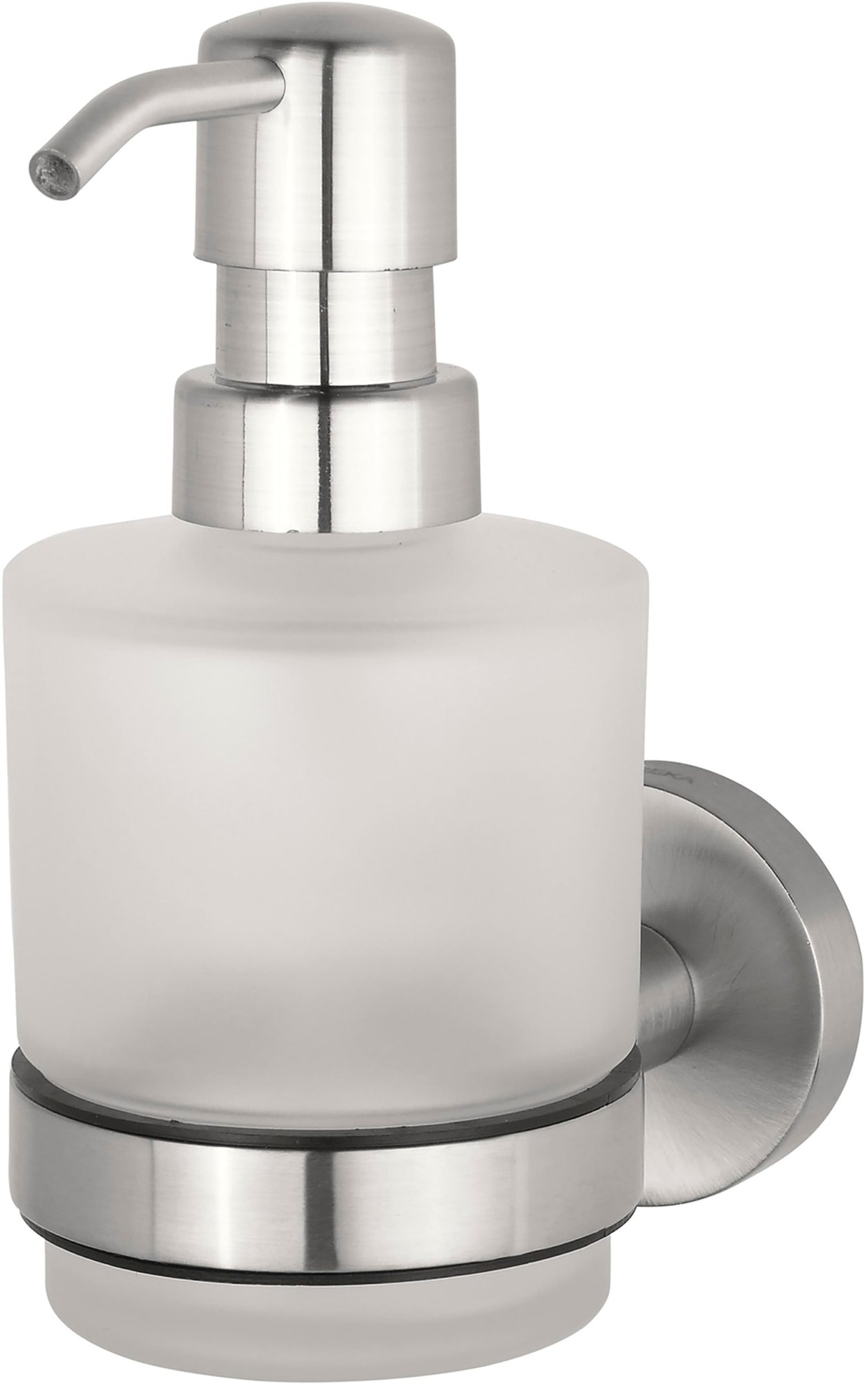 Haceka Kosmos zeepdispenser glas geborsteld