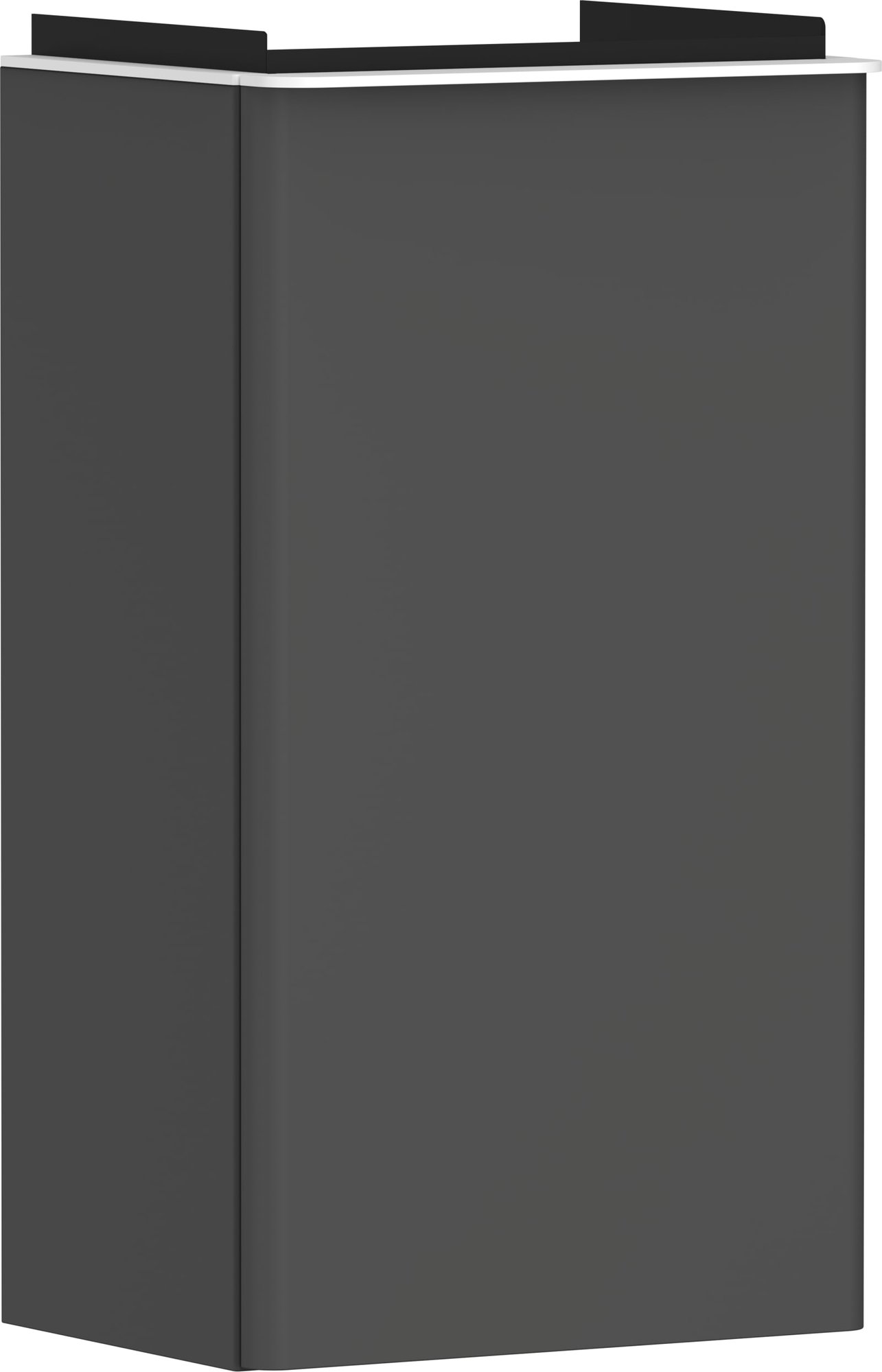 Hansgrohe Xelu Q meubel Diamond Matt Grey 340/245 fontein, scharnier links (1200771564)