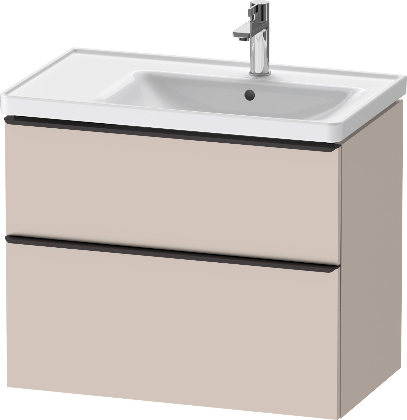 DURAVIT D-Neo Wastafelonderbouw hangend Taupe Mat (1200895338)