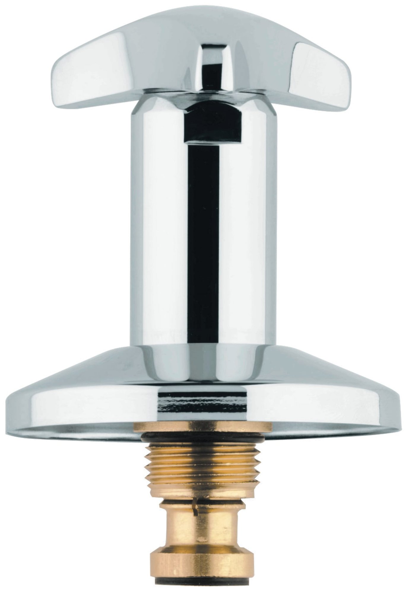 Grohe binnenwerk bovendeel niet keramisch met greep, 1/2", rood" (1000136945)