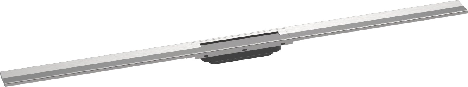 Hansgrohe RainDrain Flex rechte douchegoot 1200 inkortbaar Brushed Stainless Steel