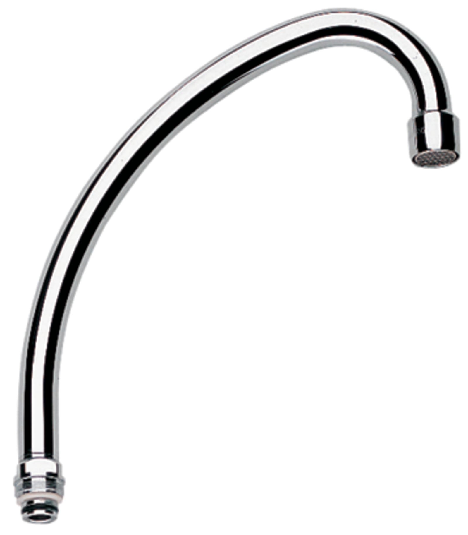 Grohe Costa, Buisuitloop sanitairkraan, met mousseur, M22, 220mm hoogte, 185mm voorsprong J-uitloop, draaibaar, chroom