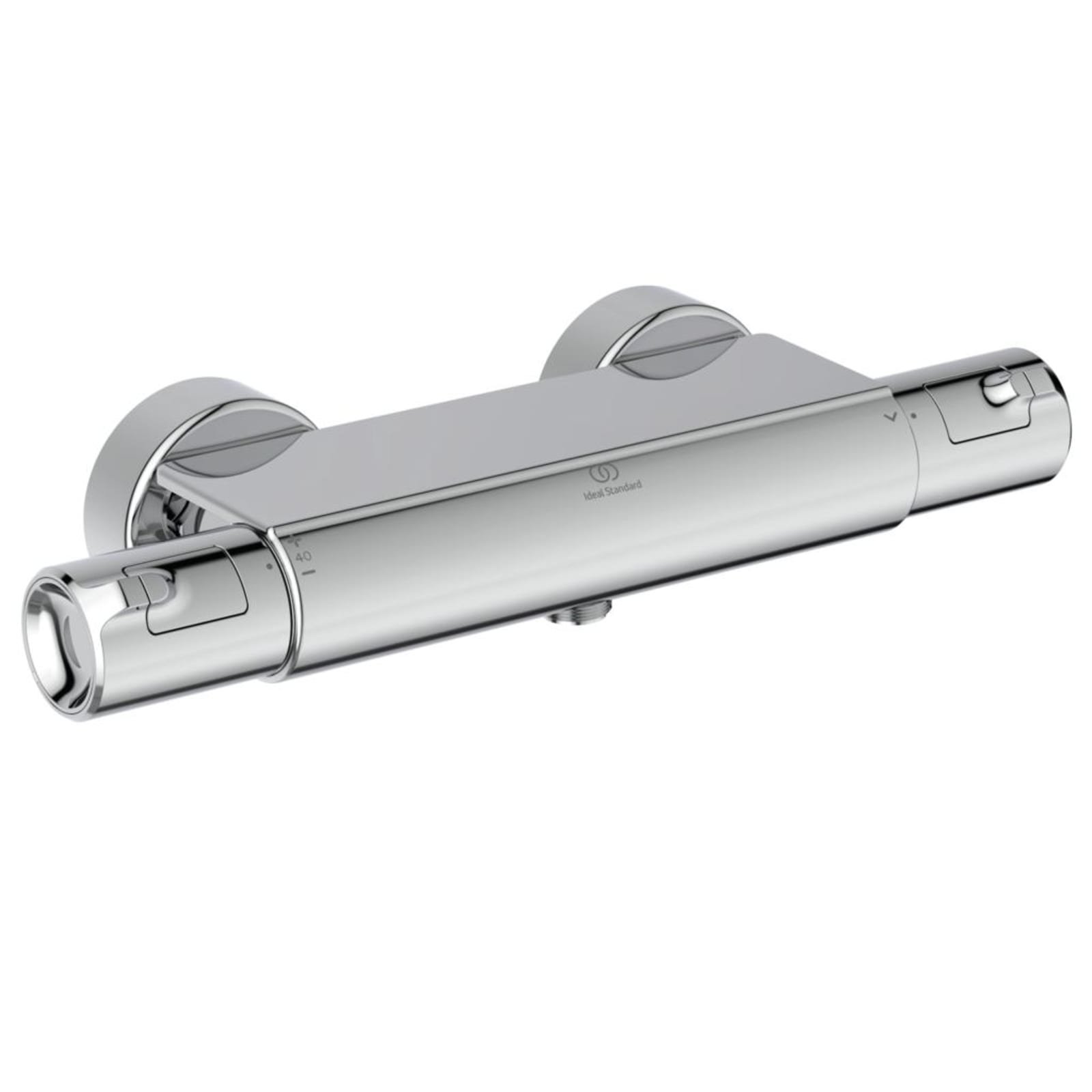 Ideal Standard Ceratherm T50 douchethermostaat 150 mm met wrapover shelf, chroom